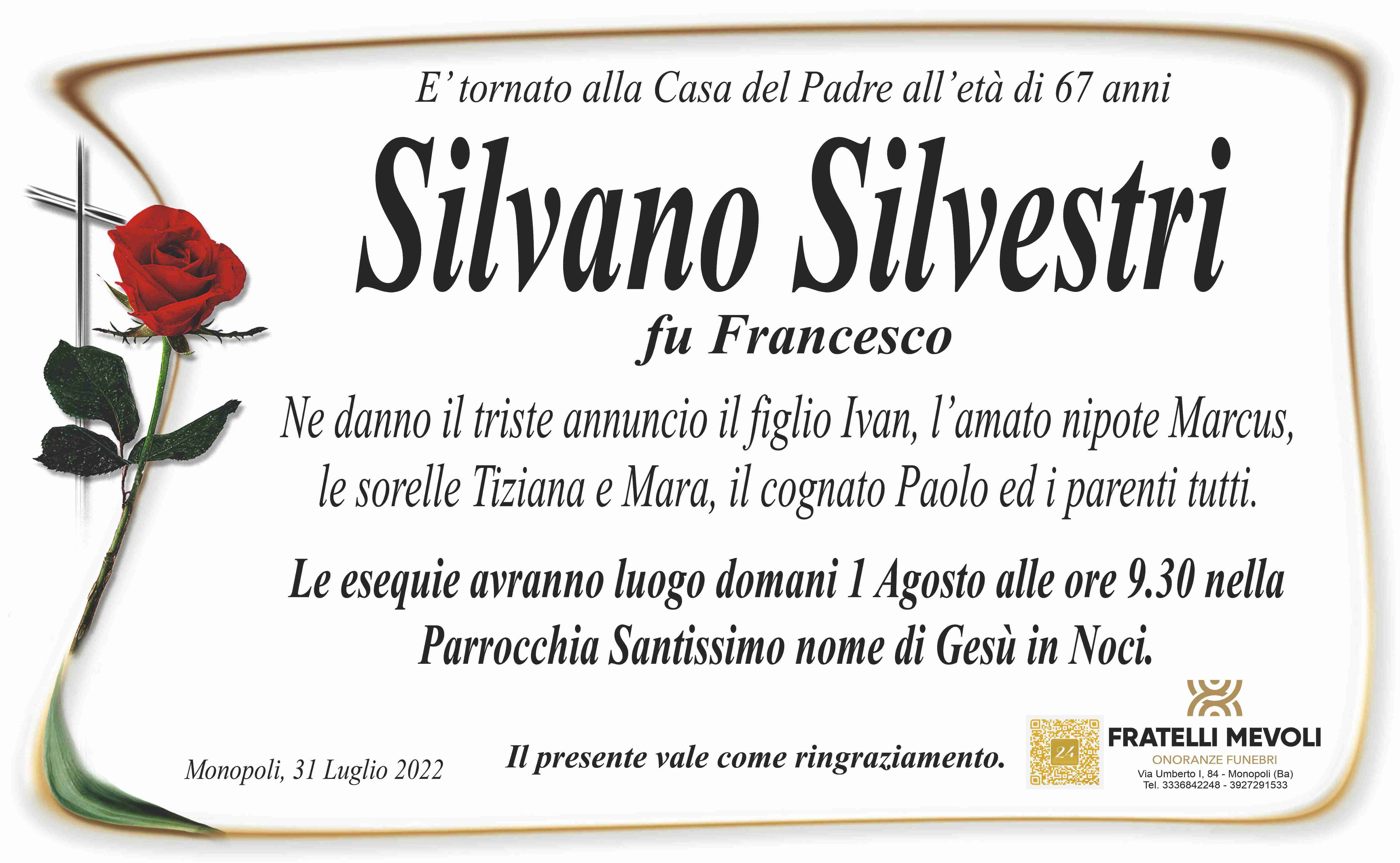 Silvano Silvestri