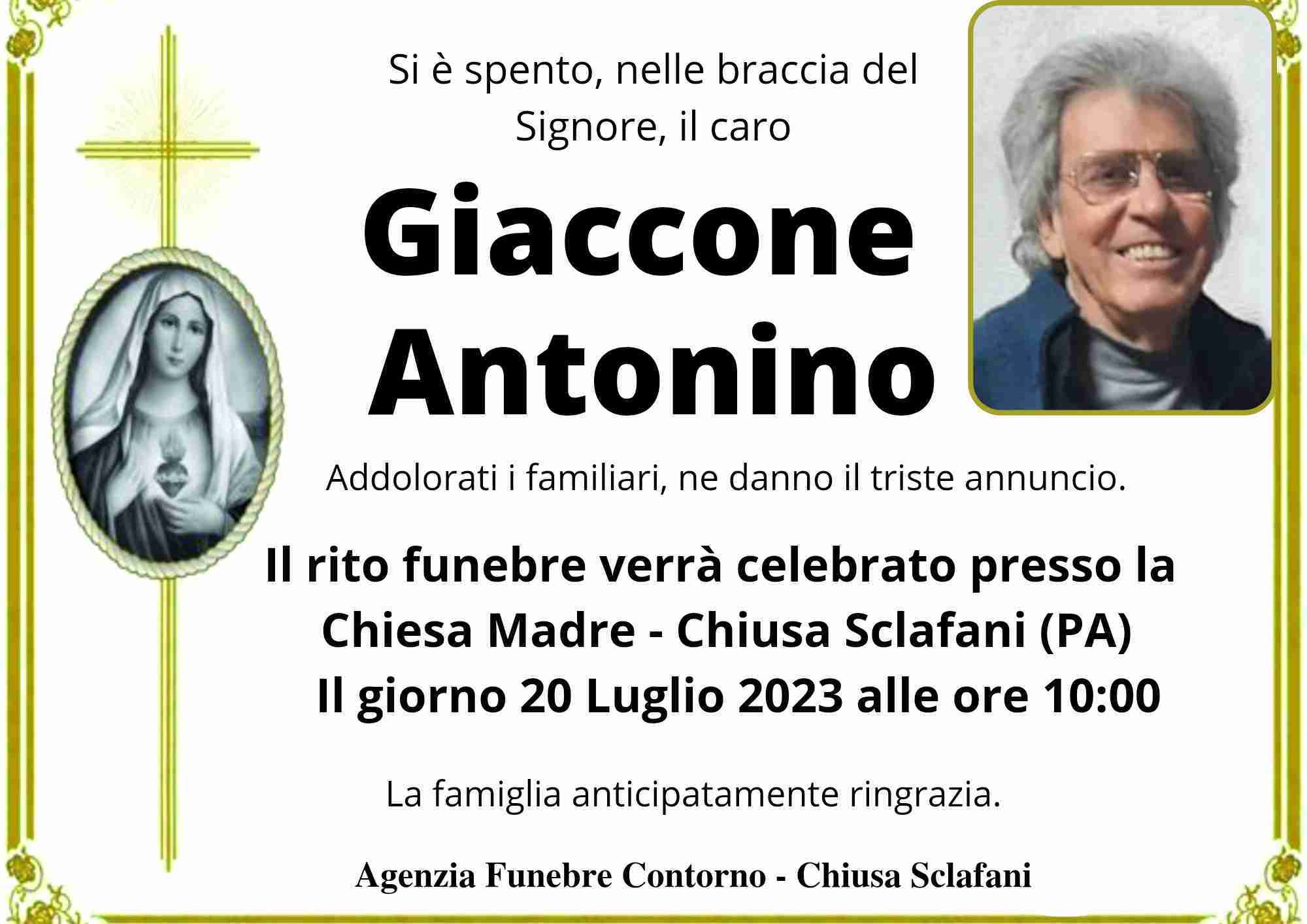 Antonino Giaccone