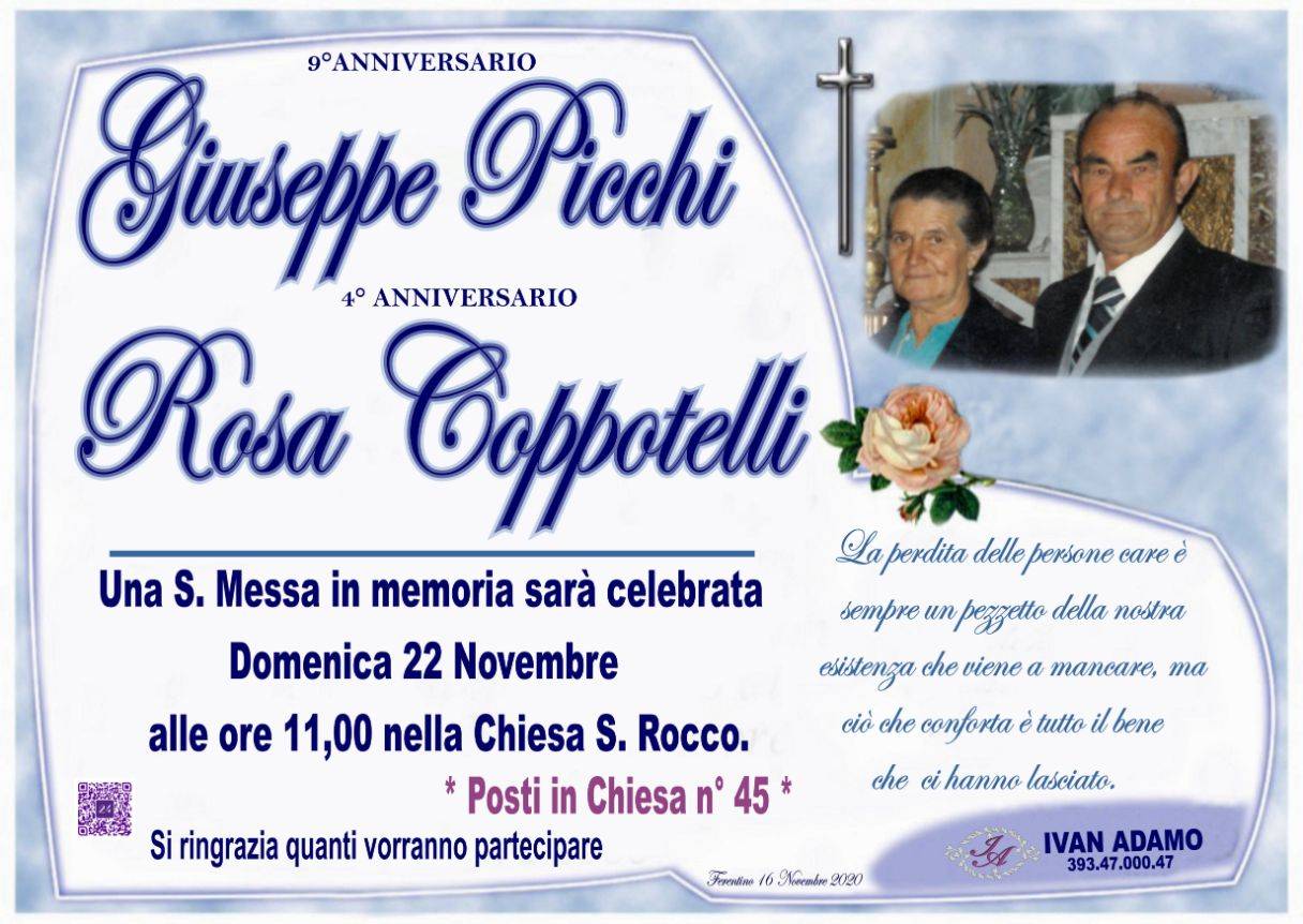 Giuseppe Picchi e Rosa Coppotelli