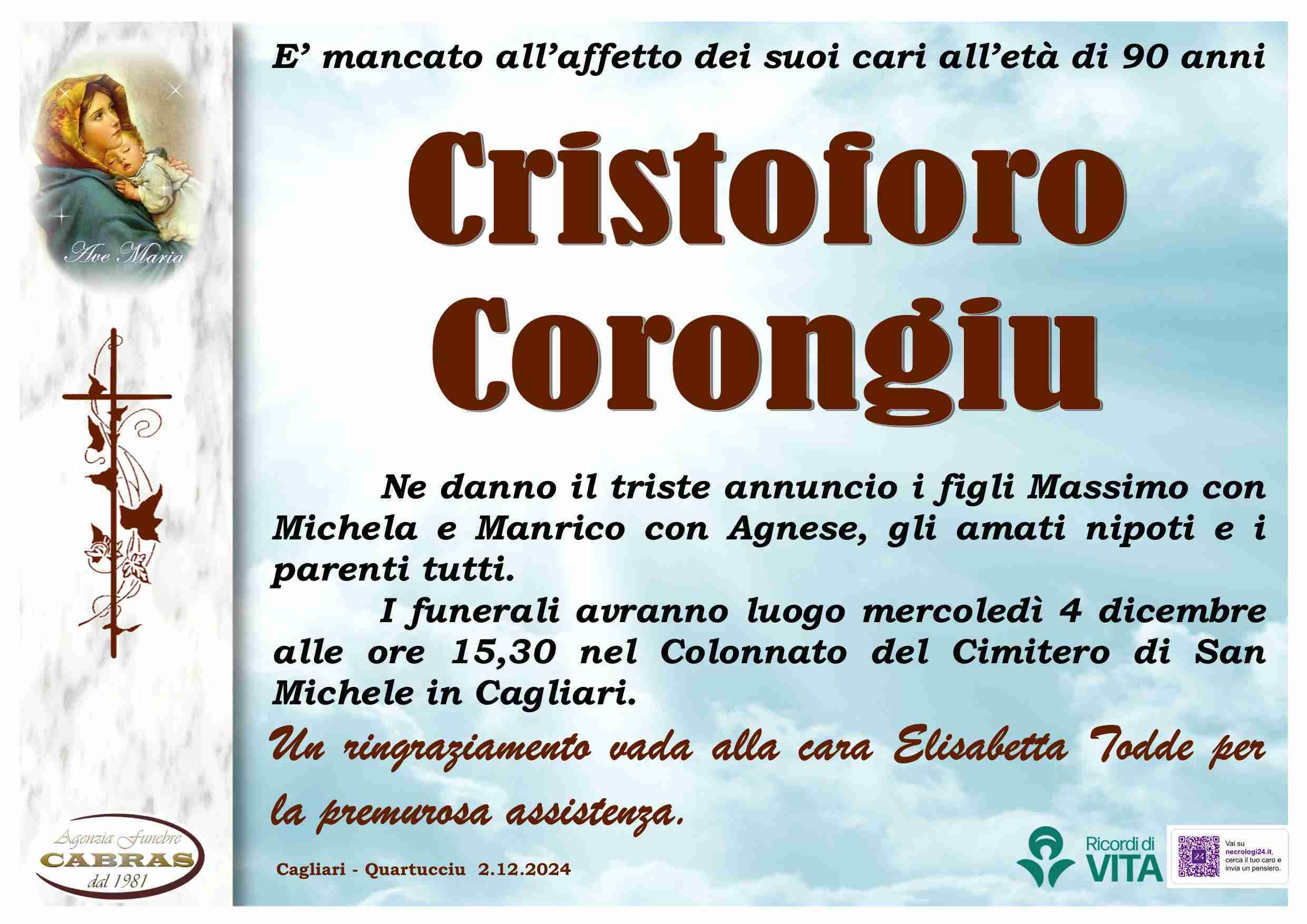 Cristoforo Corongiu