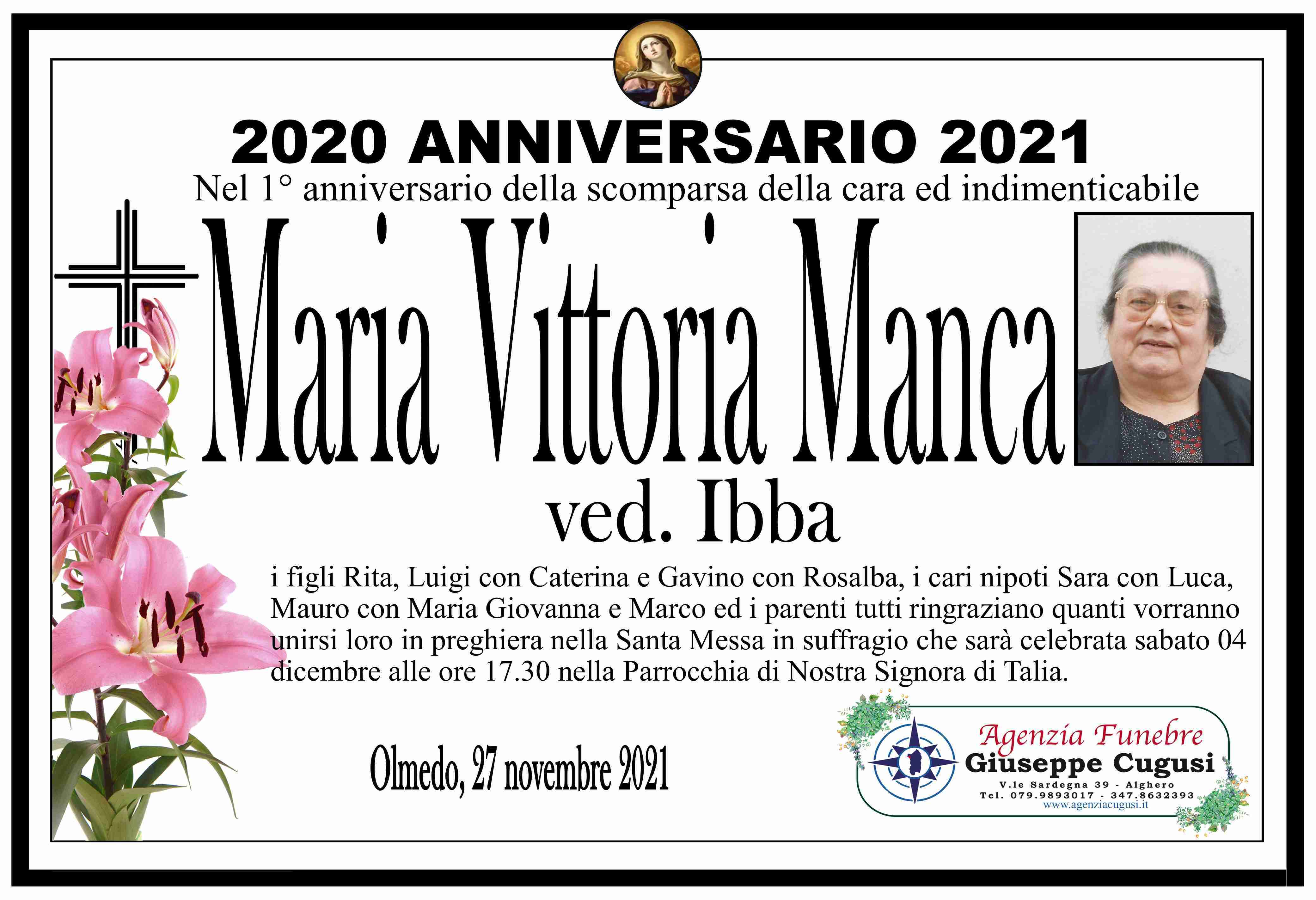 Maria Vittoria Manca