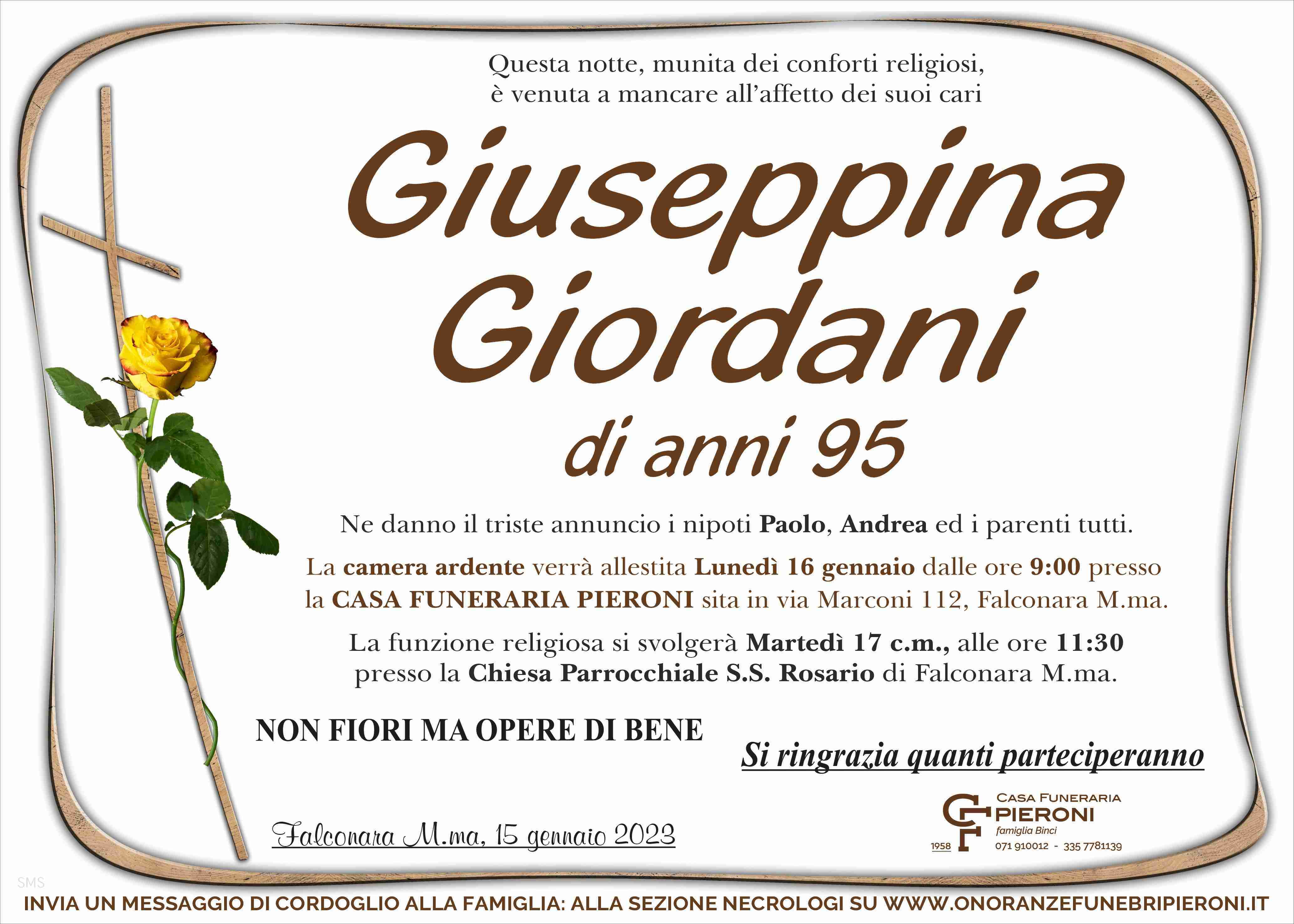 Giuseppina Giordani