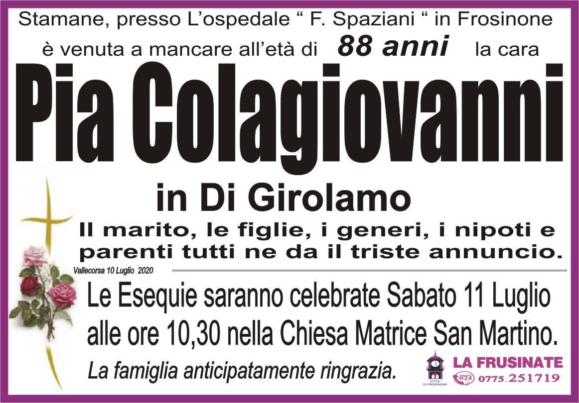 Pia Colagiovanni