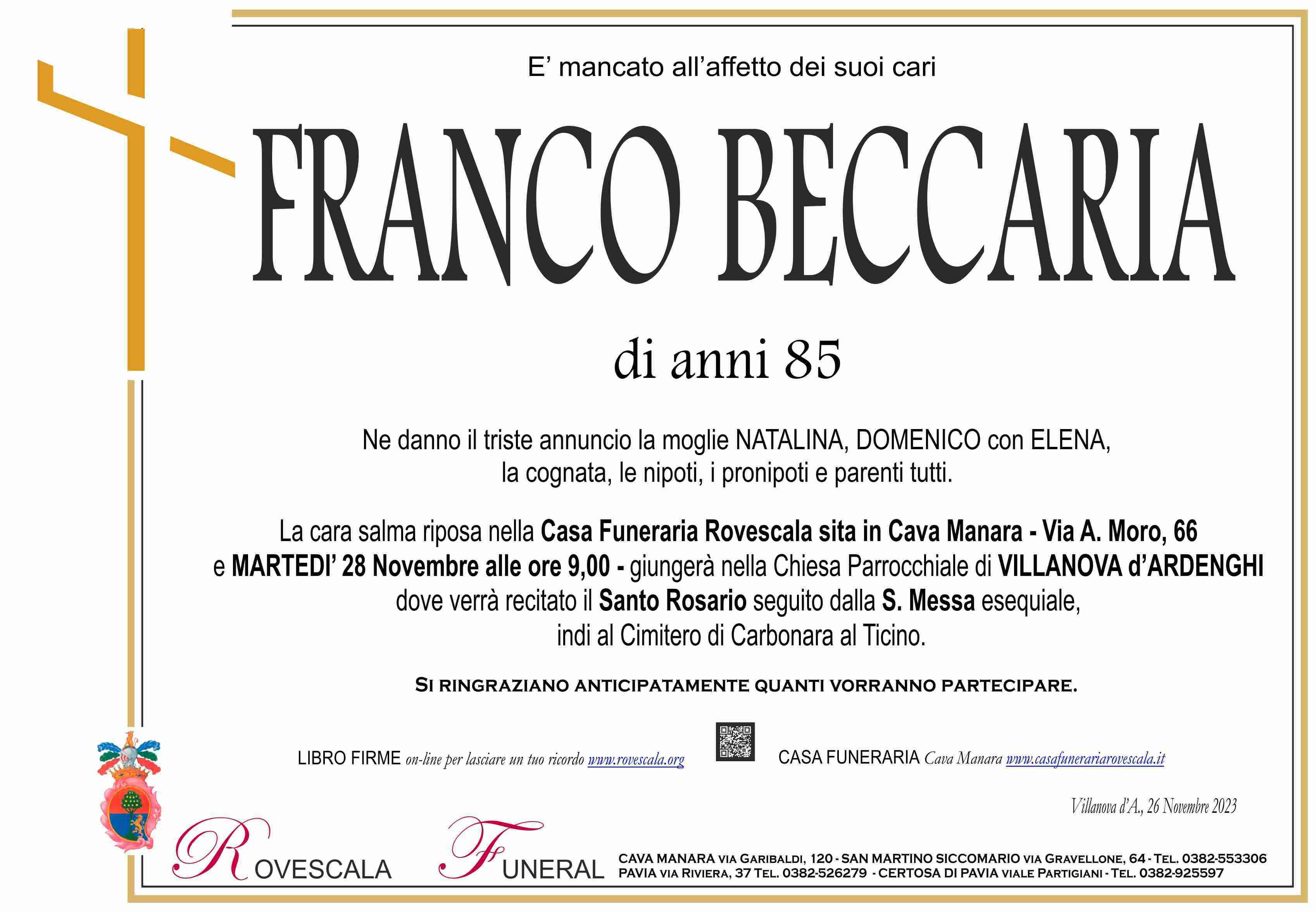 Franco Beccaria