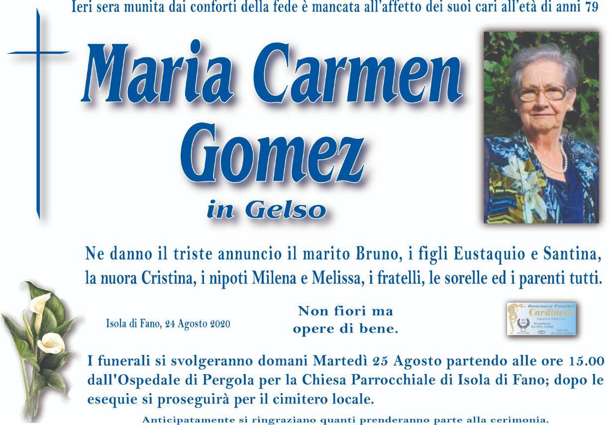 Maria Carmen Gomez