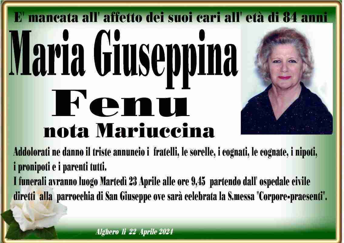 Maria Giuseppina Fenu