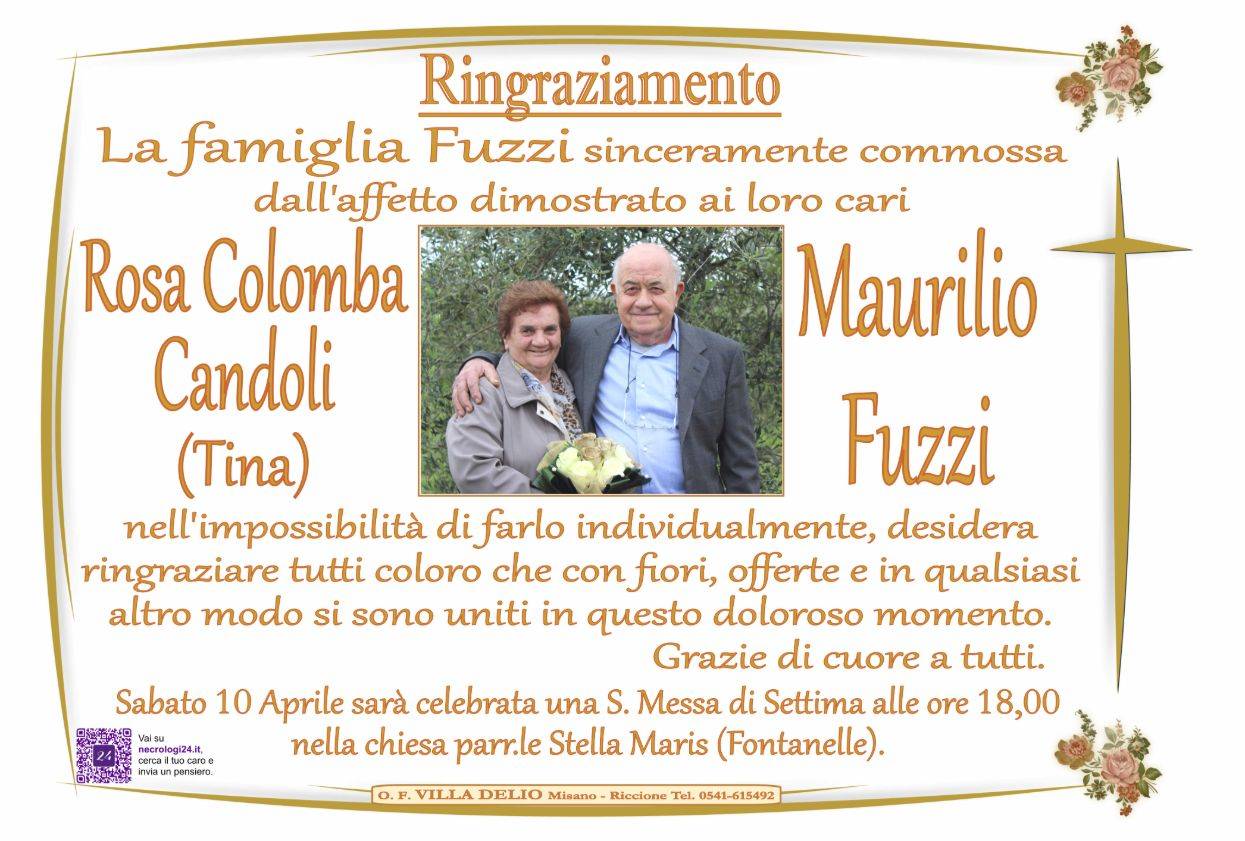 Rosa Colomba Candoli e Maurilio Fuzzi