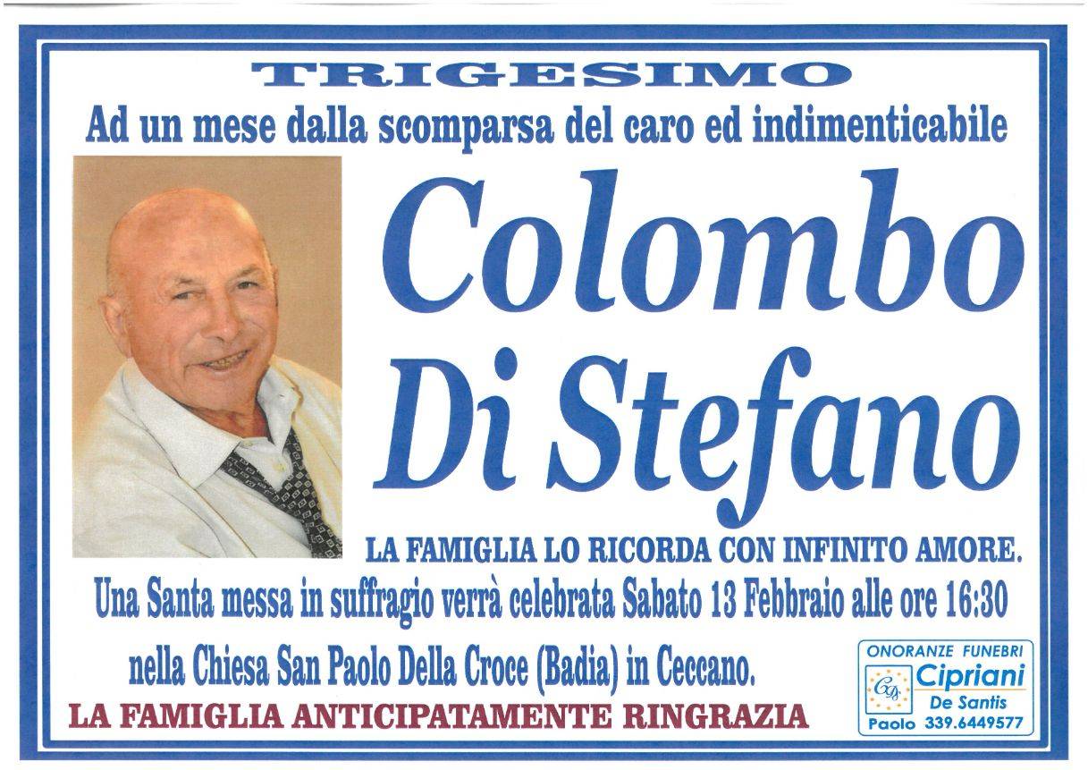Colombo Di Stefano