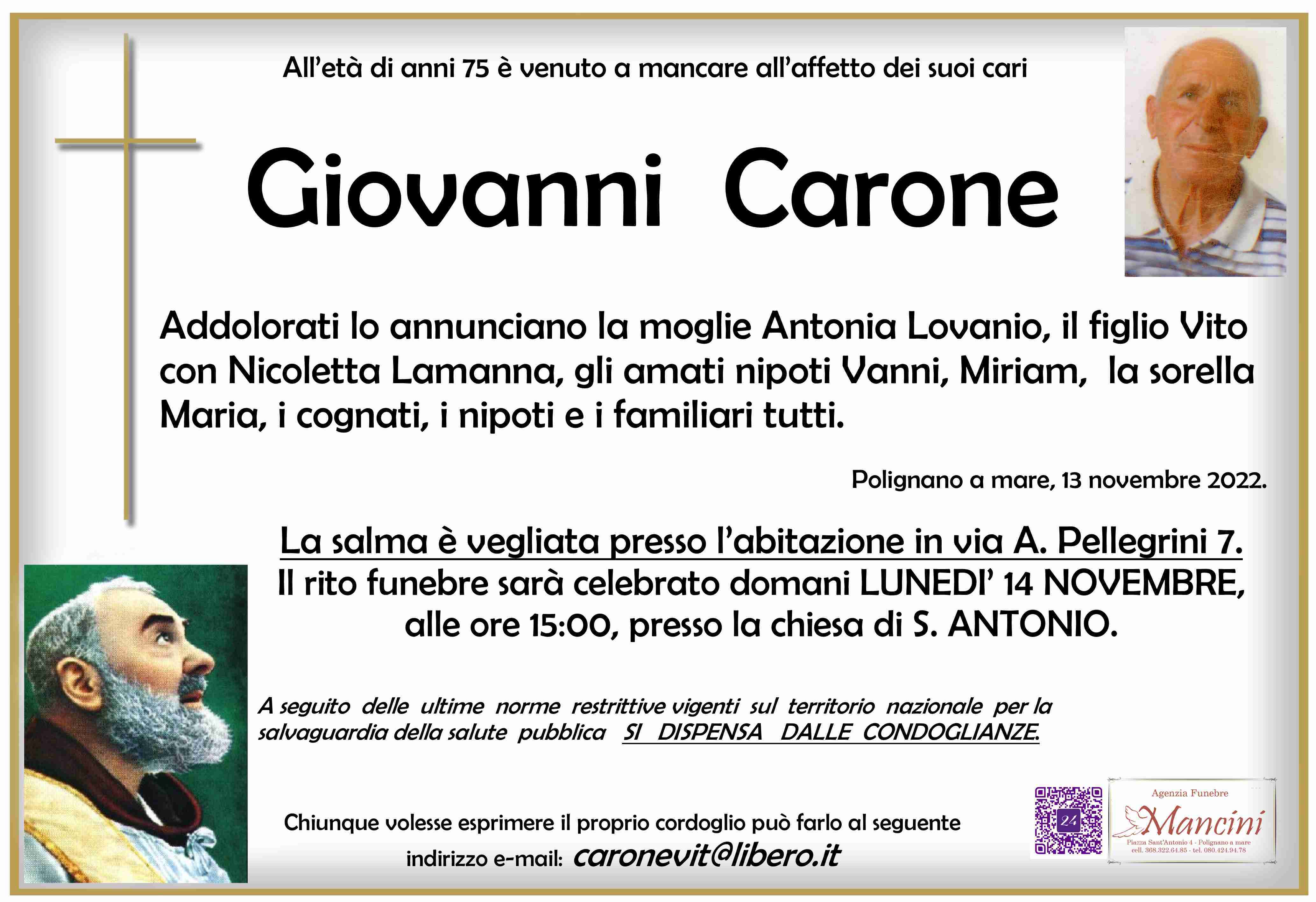 Giovanni Carone