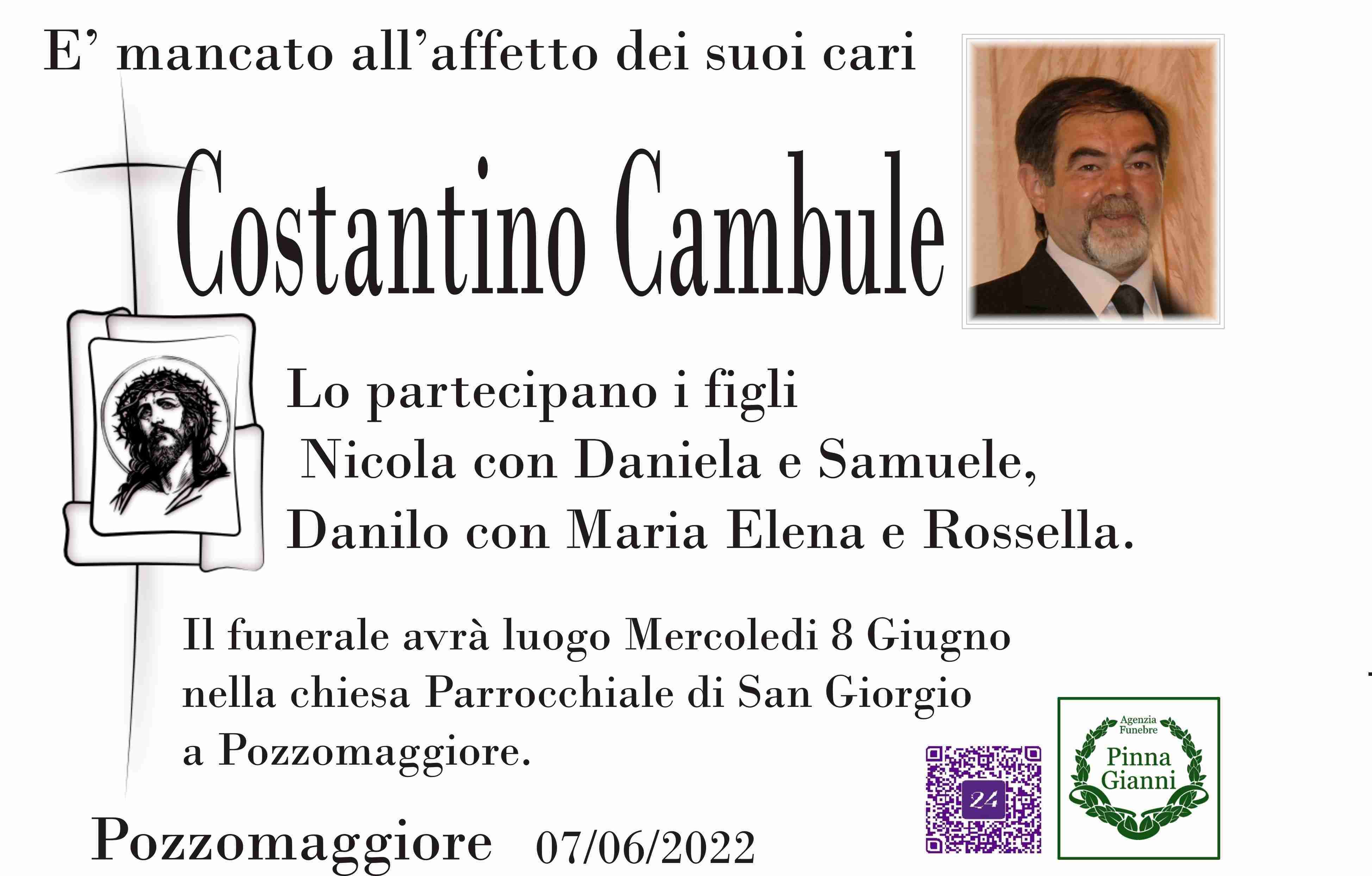Costantino Cambule