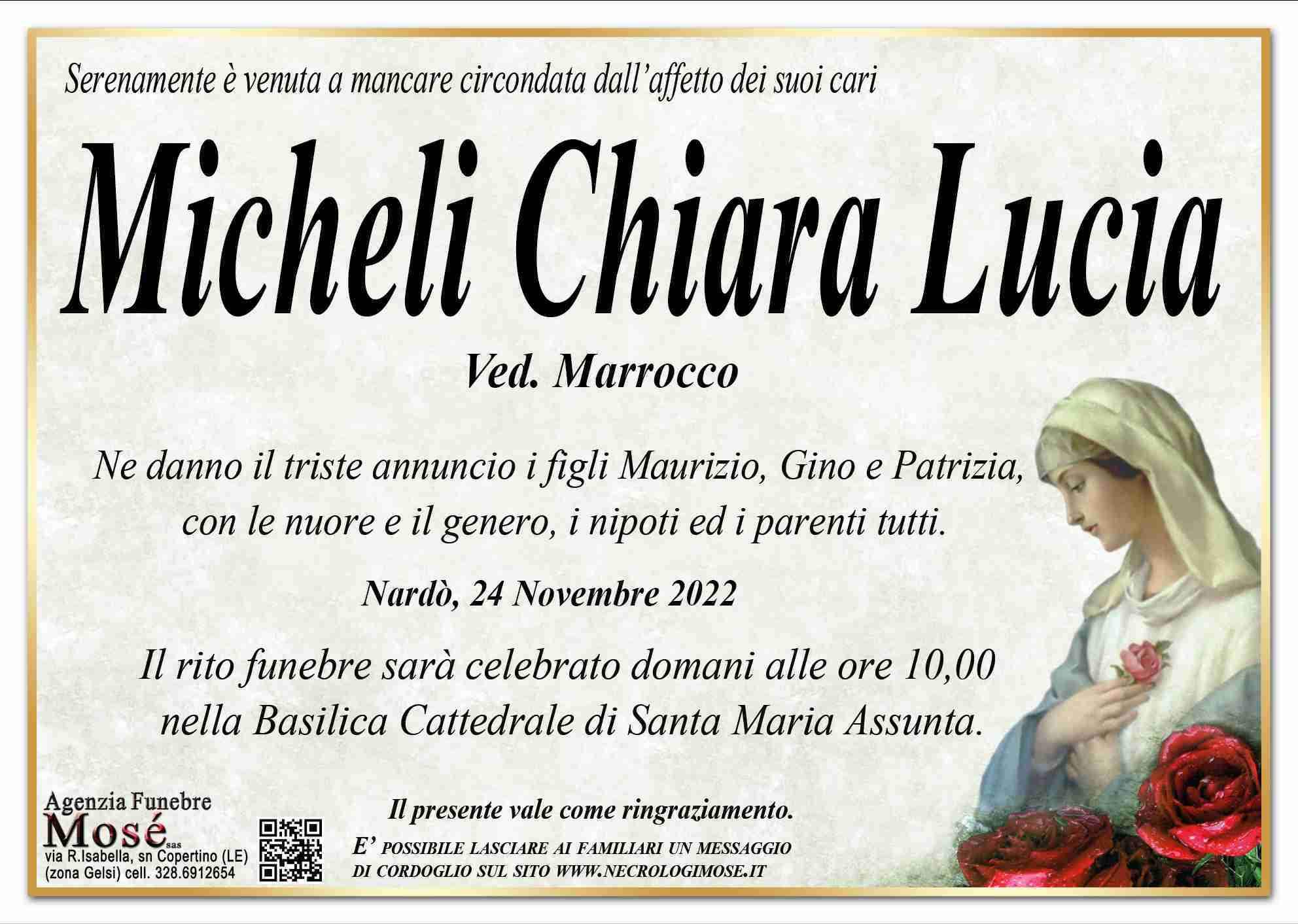 Micheli Chiara Lucia
