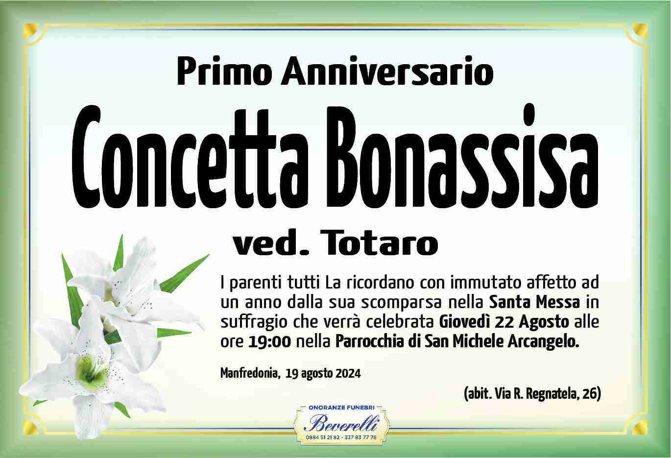 Concetta Bonassisa