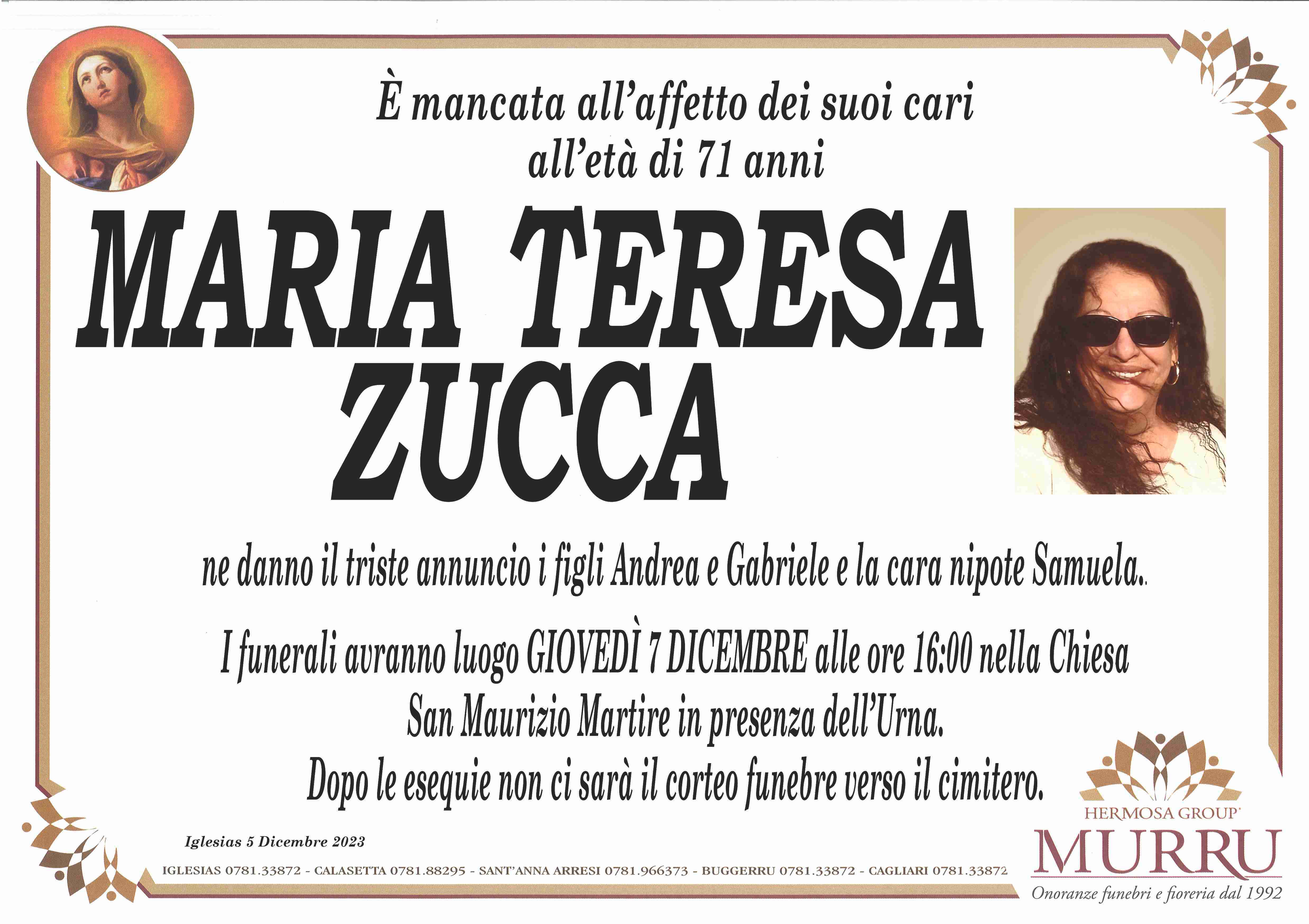 Maria Teresa Zucca