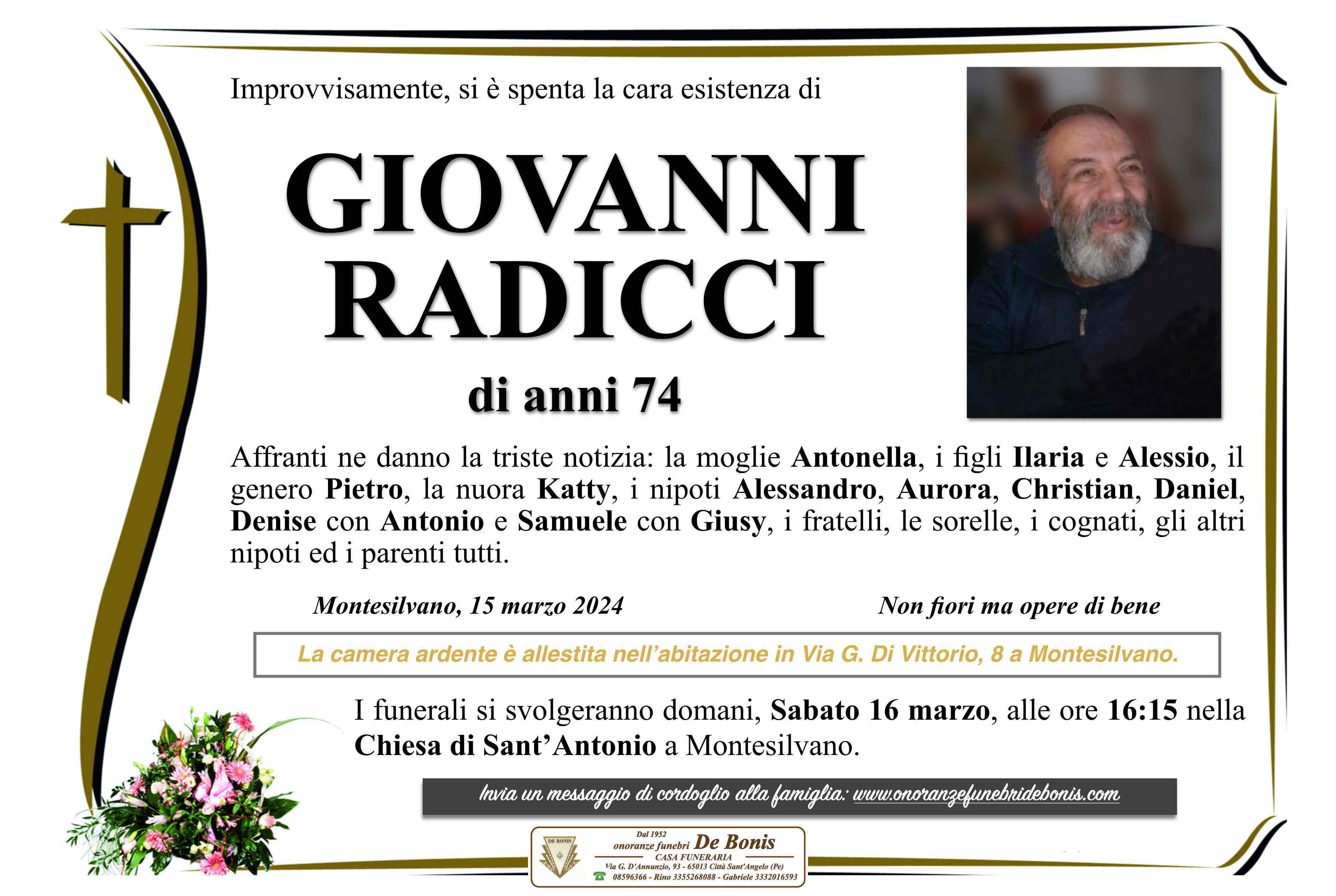 Giovanni Radicci