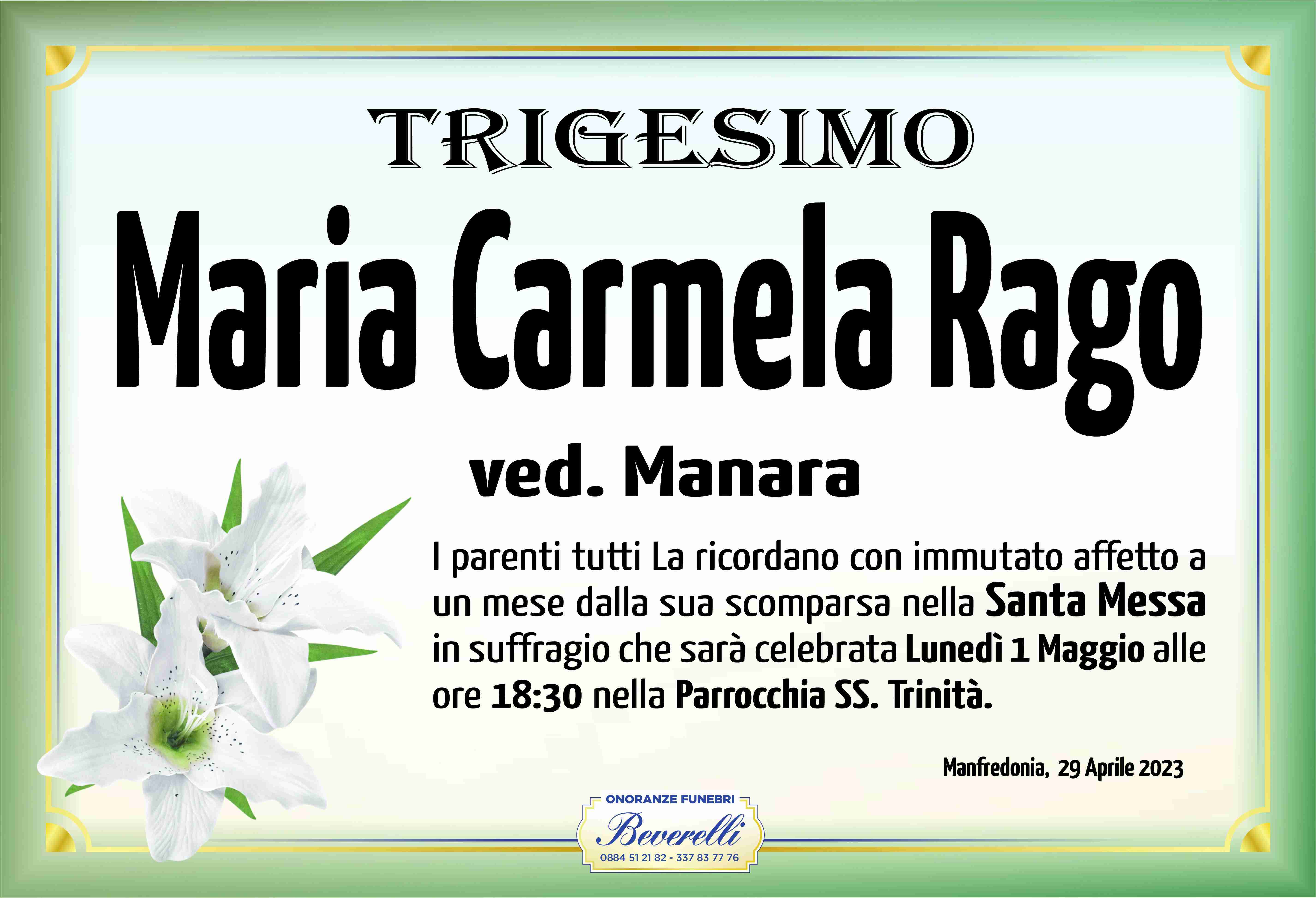 Maria Carmela Rago