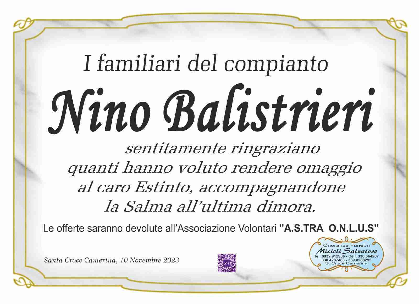 Nino Balistrieri