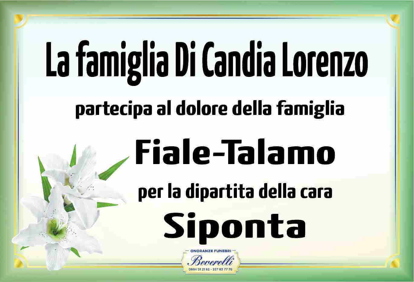 Siponta Talamo