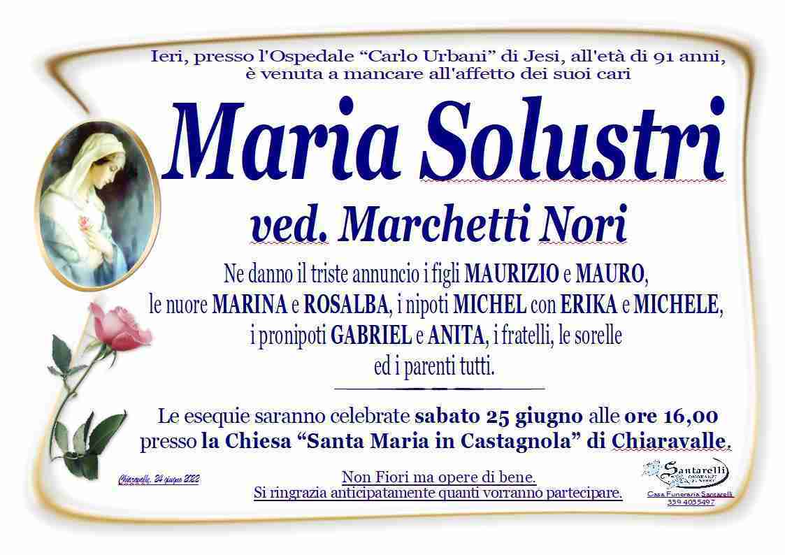 Maria Solustri
