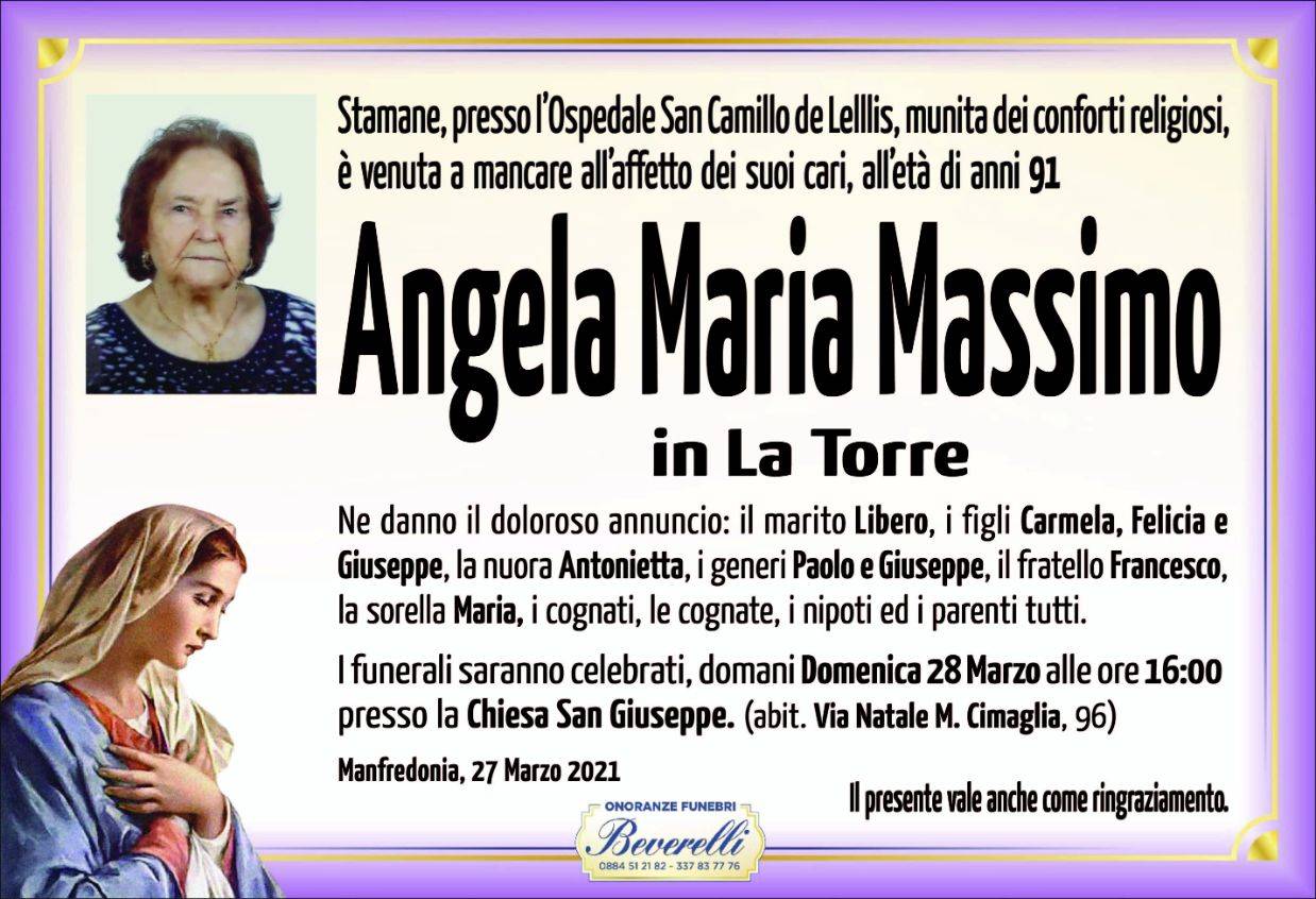 Angela Maria Massimo