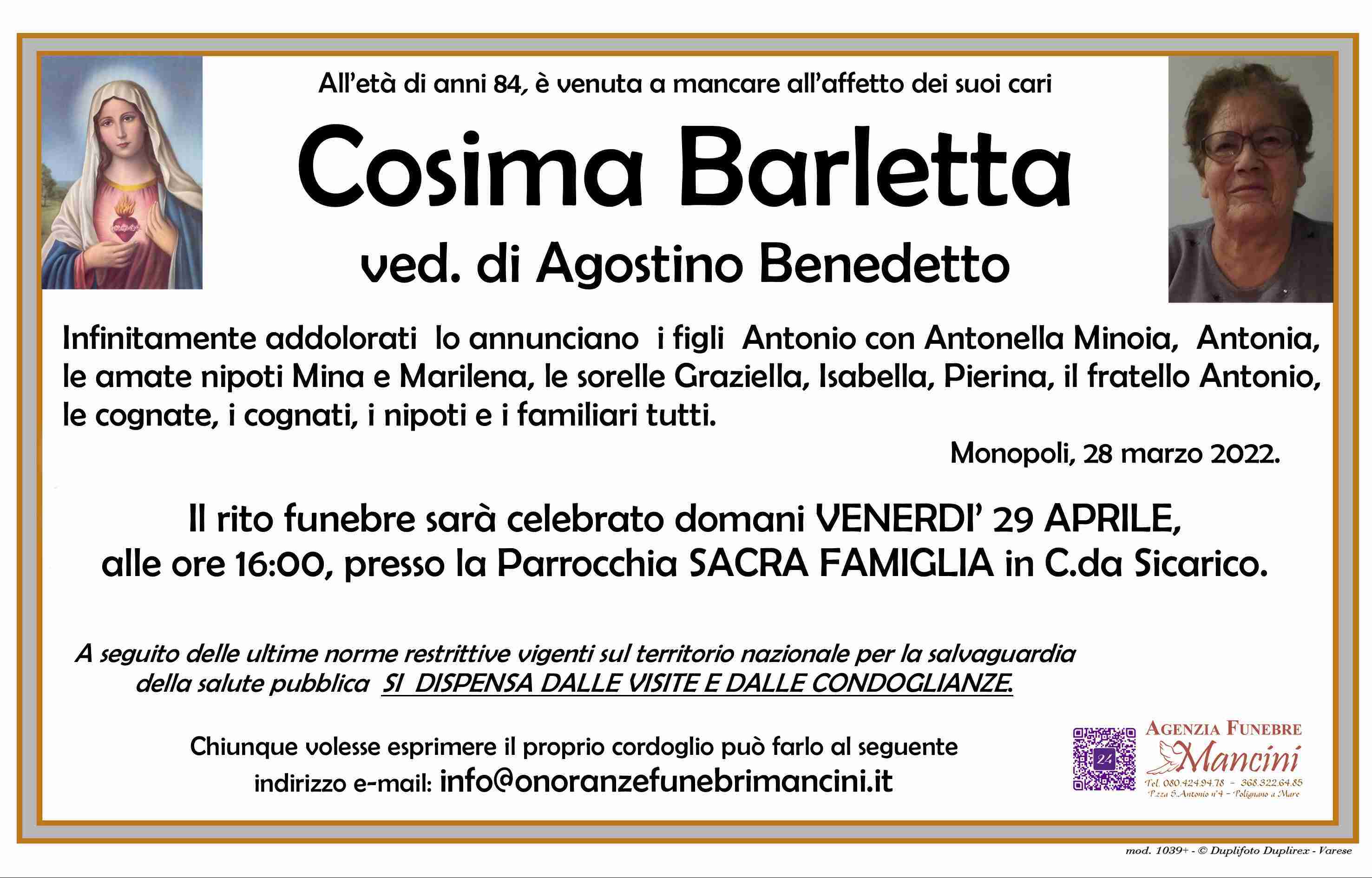 Cosima Barletta