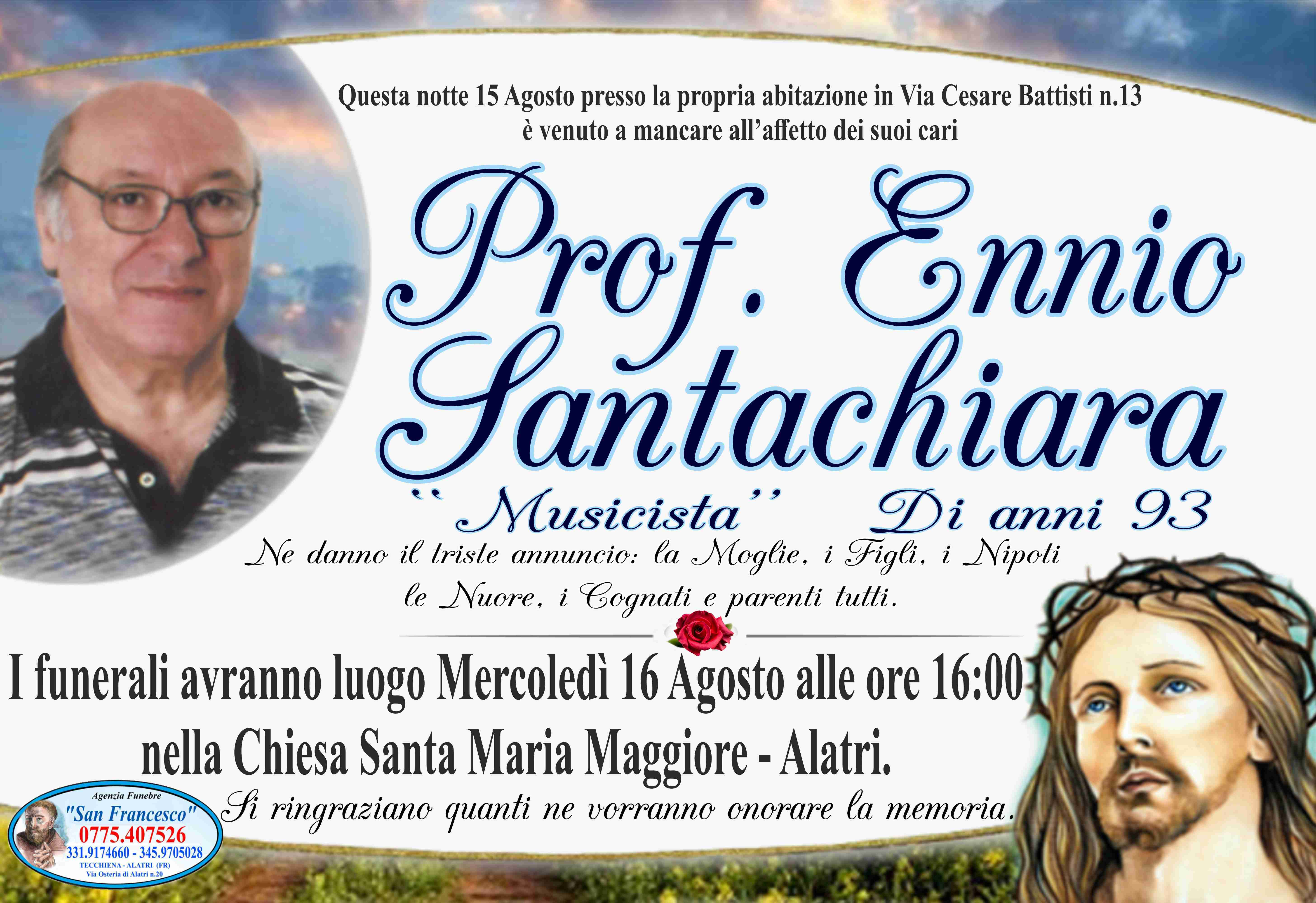 Prof. Ennio Santachiara