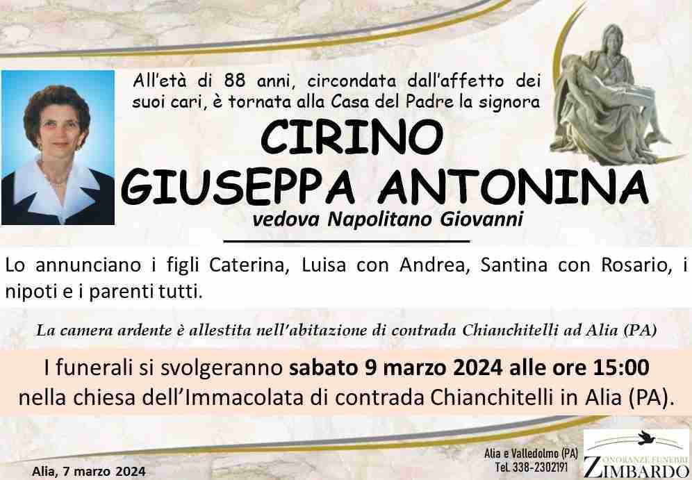 Giuseppa Antonina Cirino