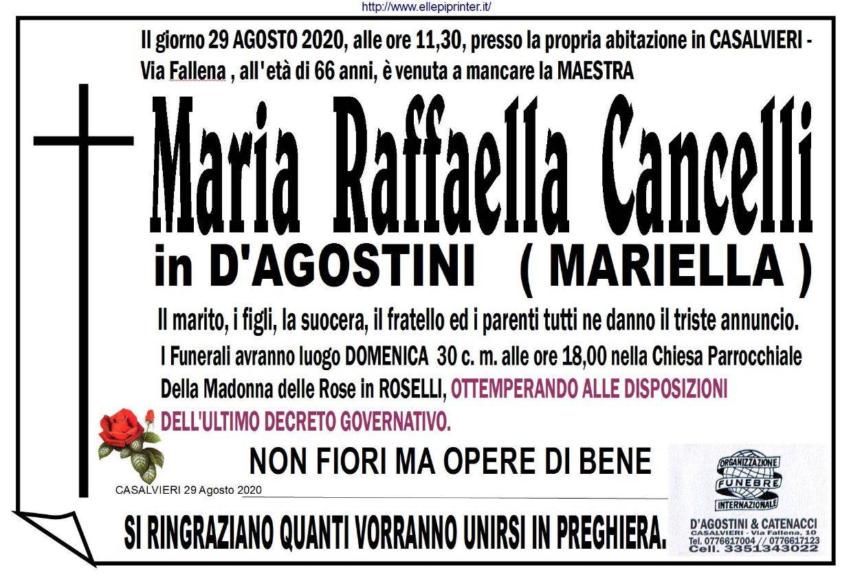 Maria Raffaella Cancelli