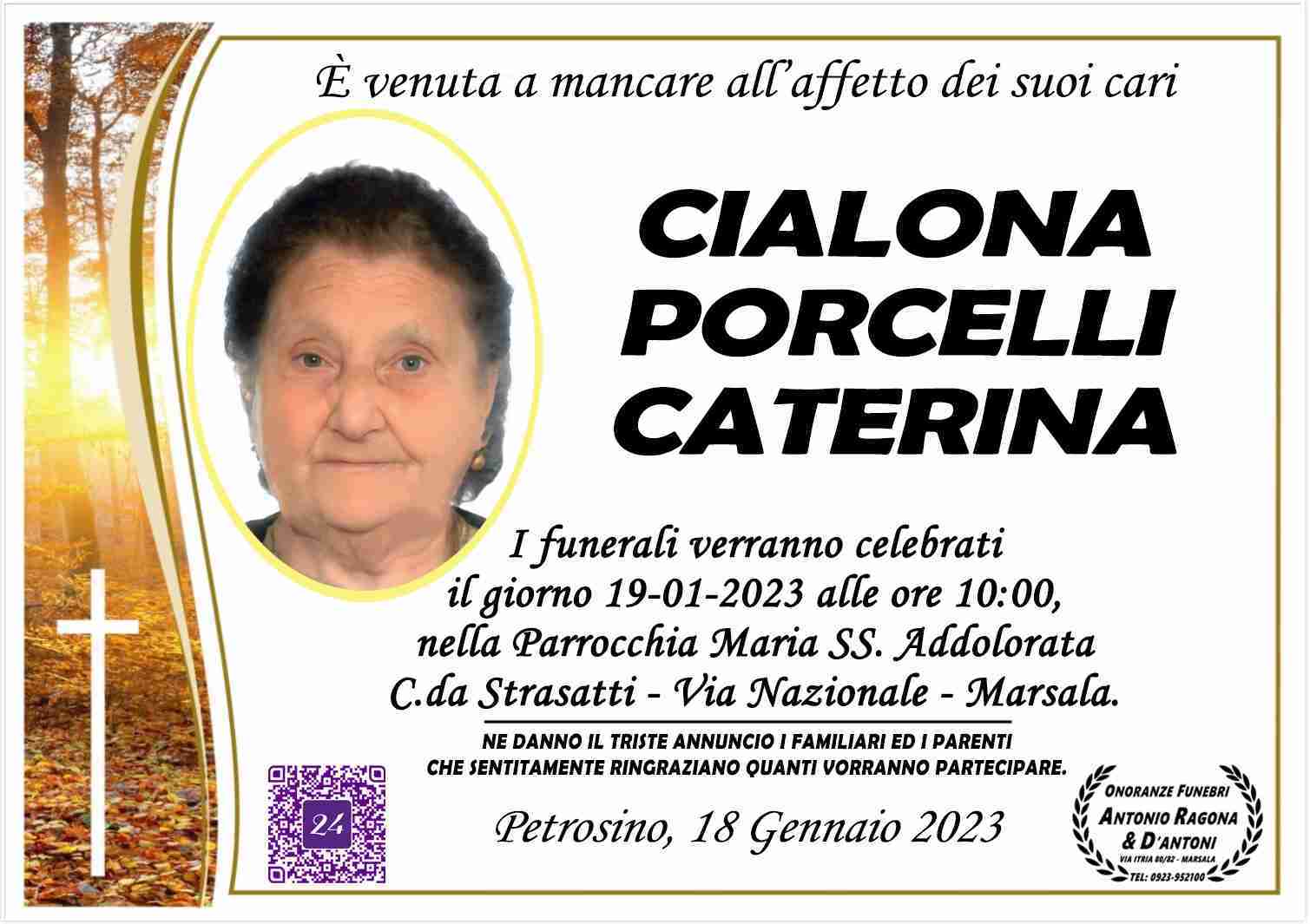 Caterina Cialona Porcelli