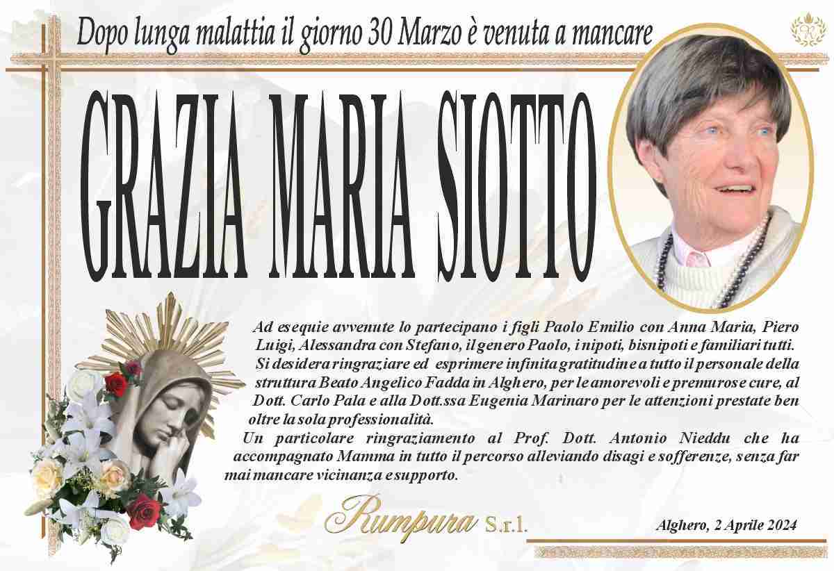 Grazia Maria Siotto