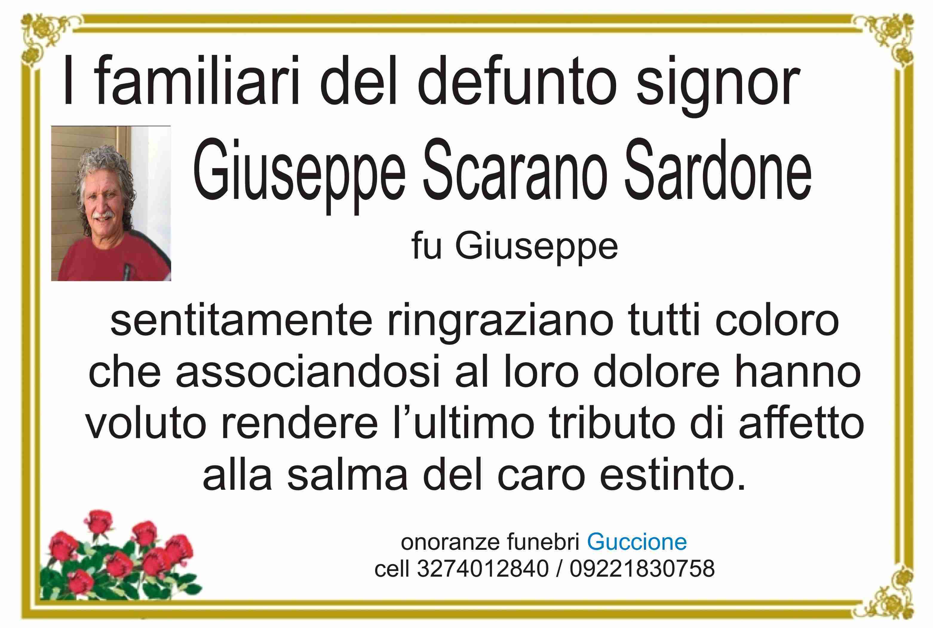 Giuseppe Scarano Sardone