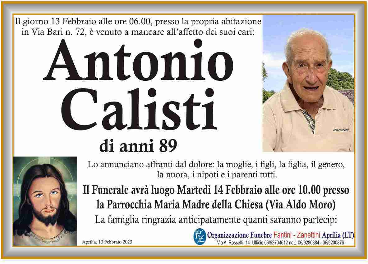 Antonio Calisti