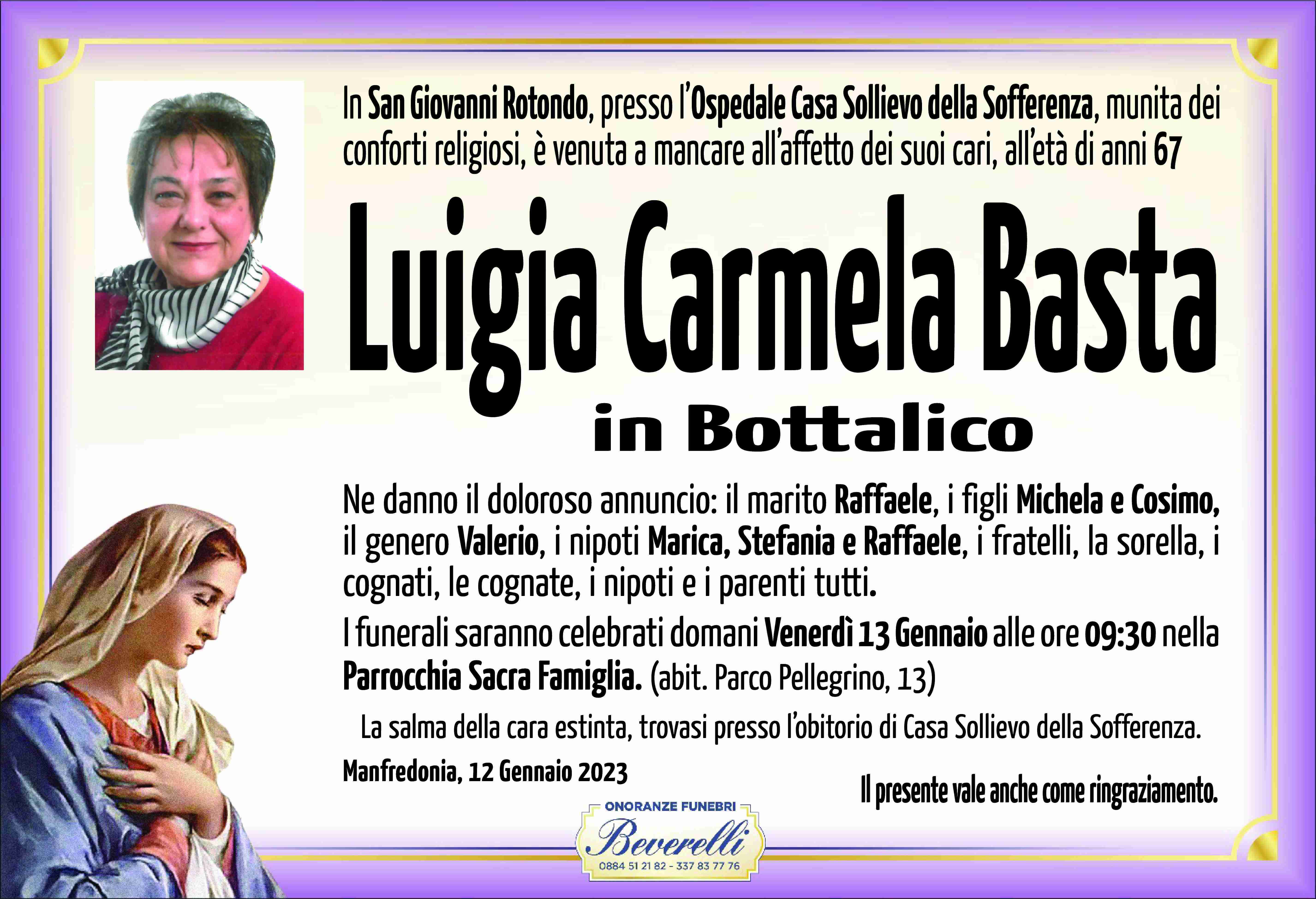 Luigia Carmela Basta