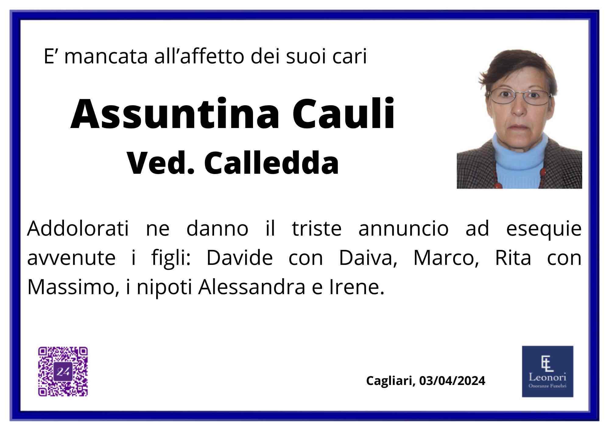 Assuntina Cauli