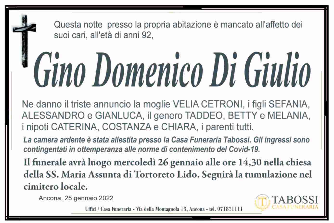 Gino Domenico Di Giulio