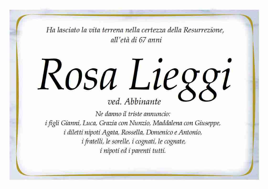 Rosa Lieggi