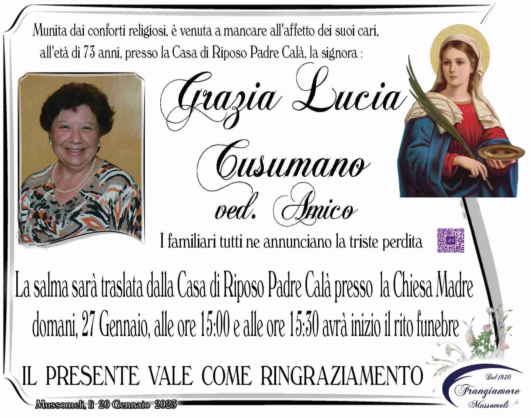 Grazia Lucia Cusumano