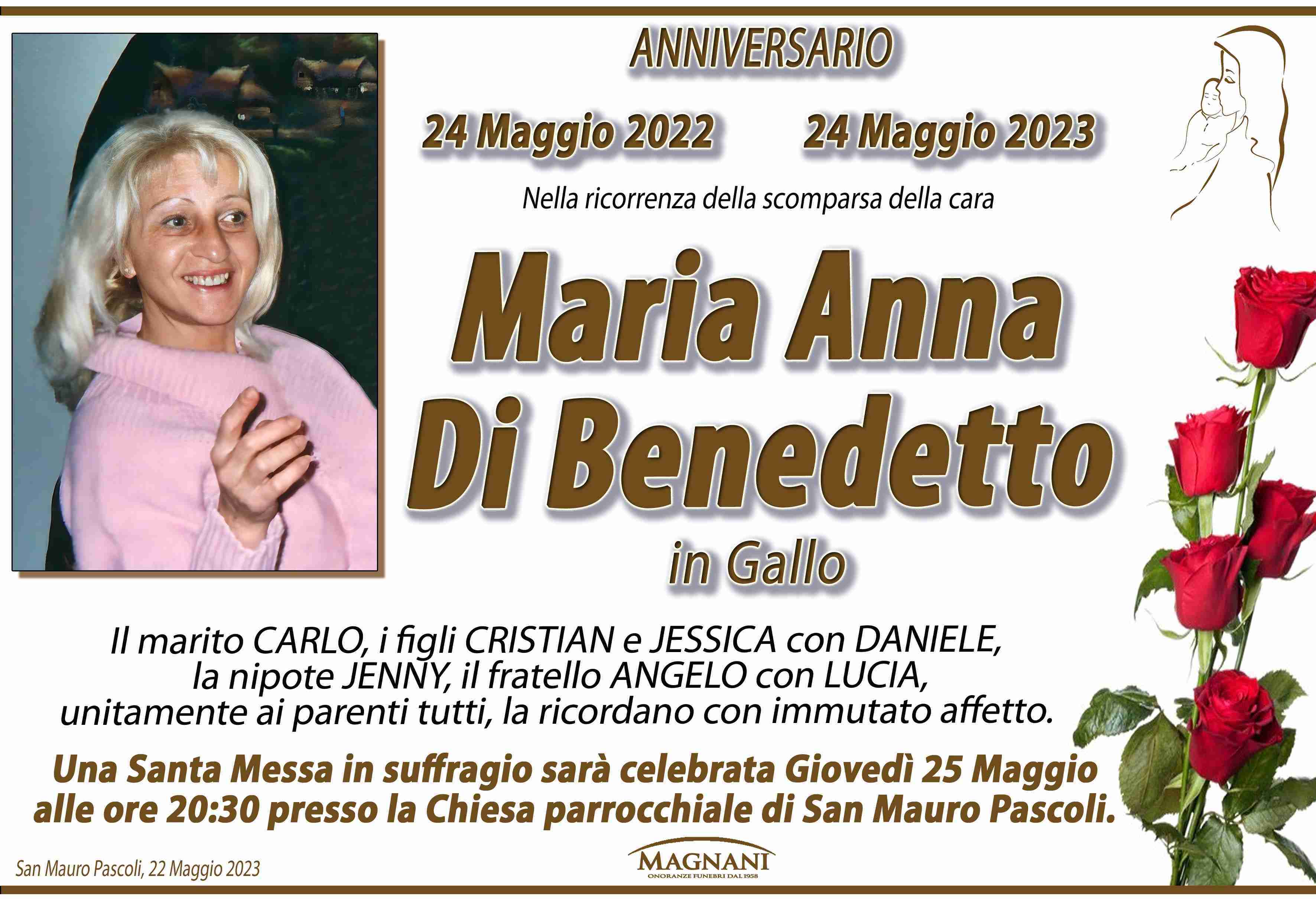 Maria Anna Di Benedetto