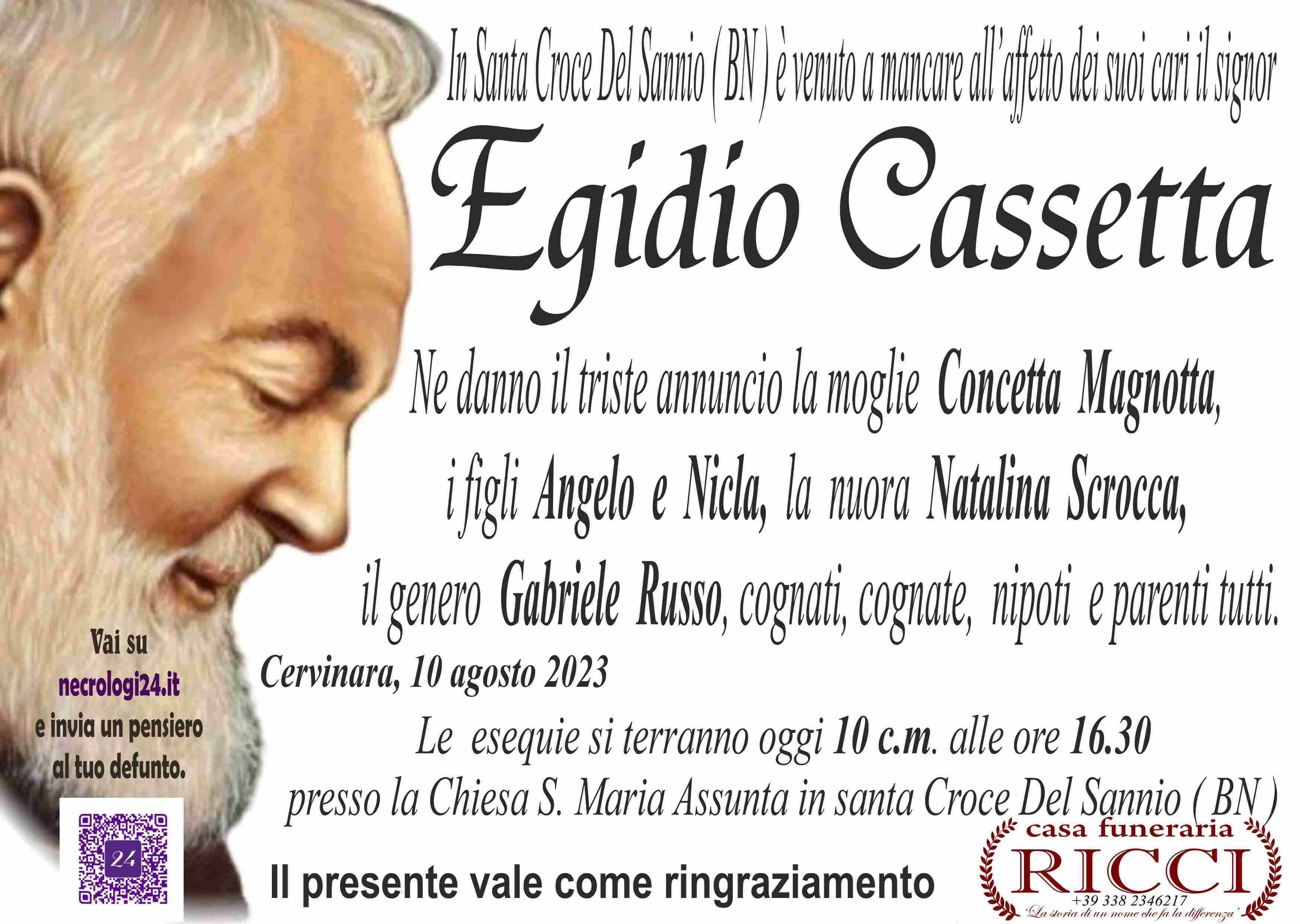 Egidio Cassetta