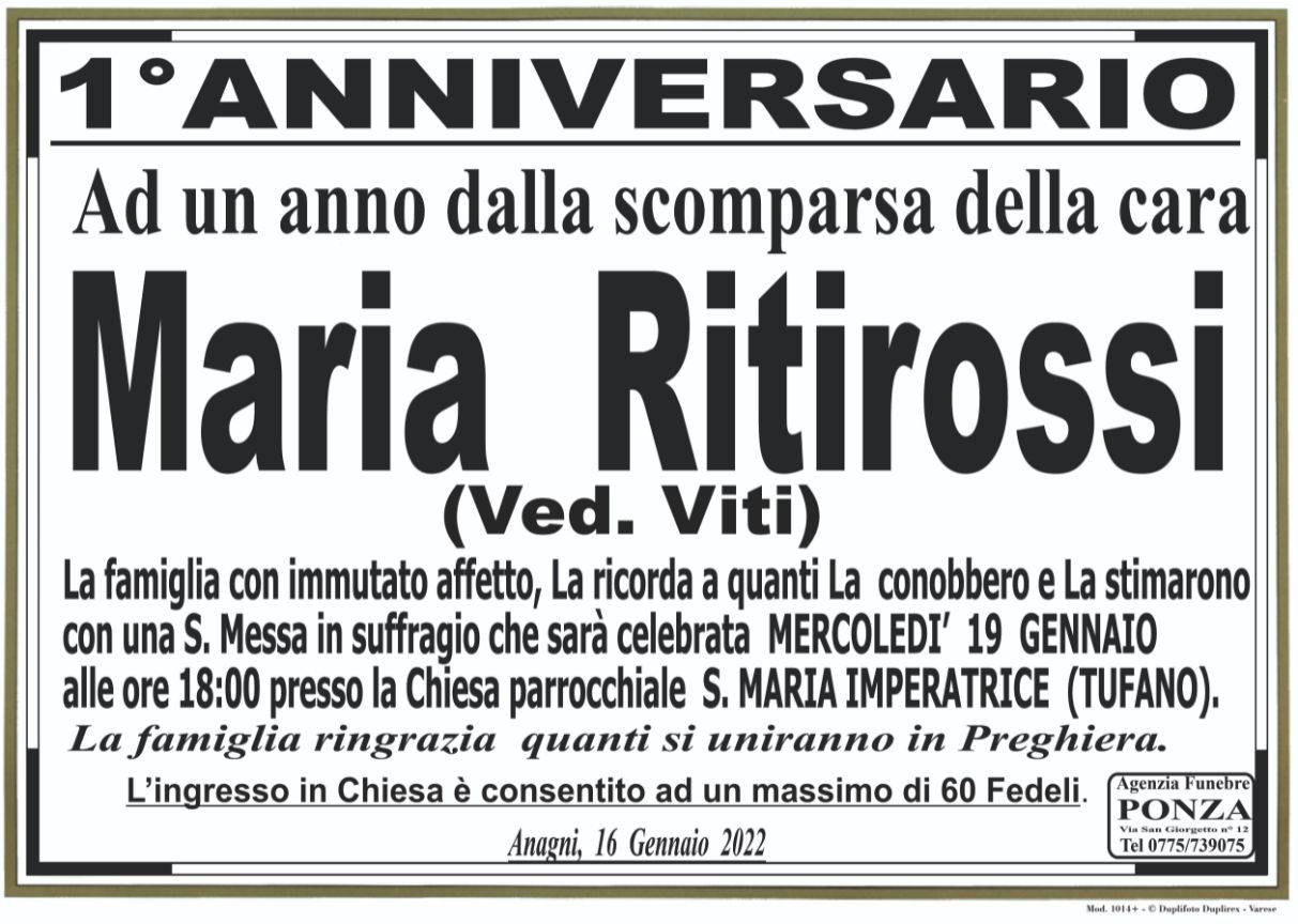 Maria Ritirossi