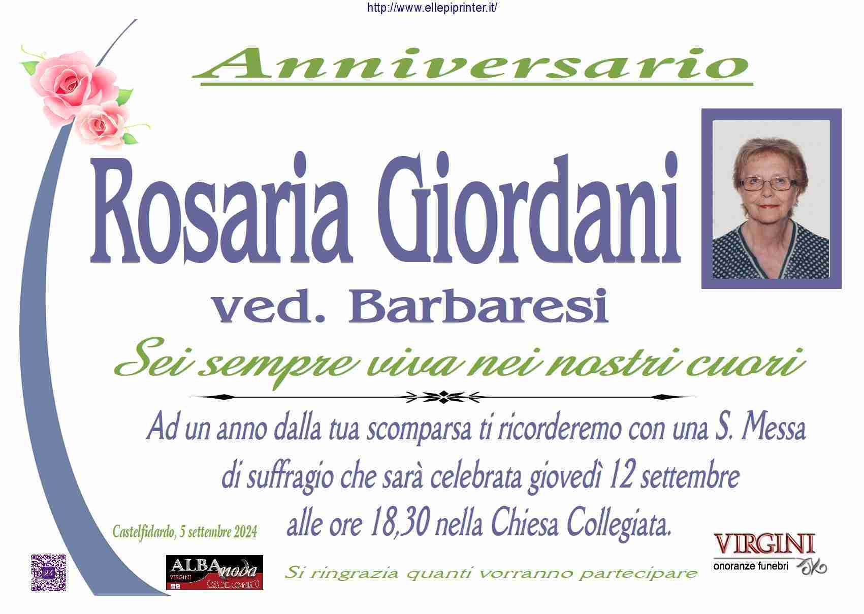 Rosaria Giordani