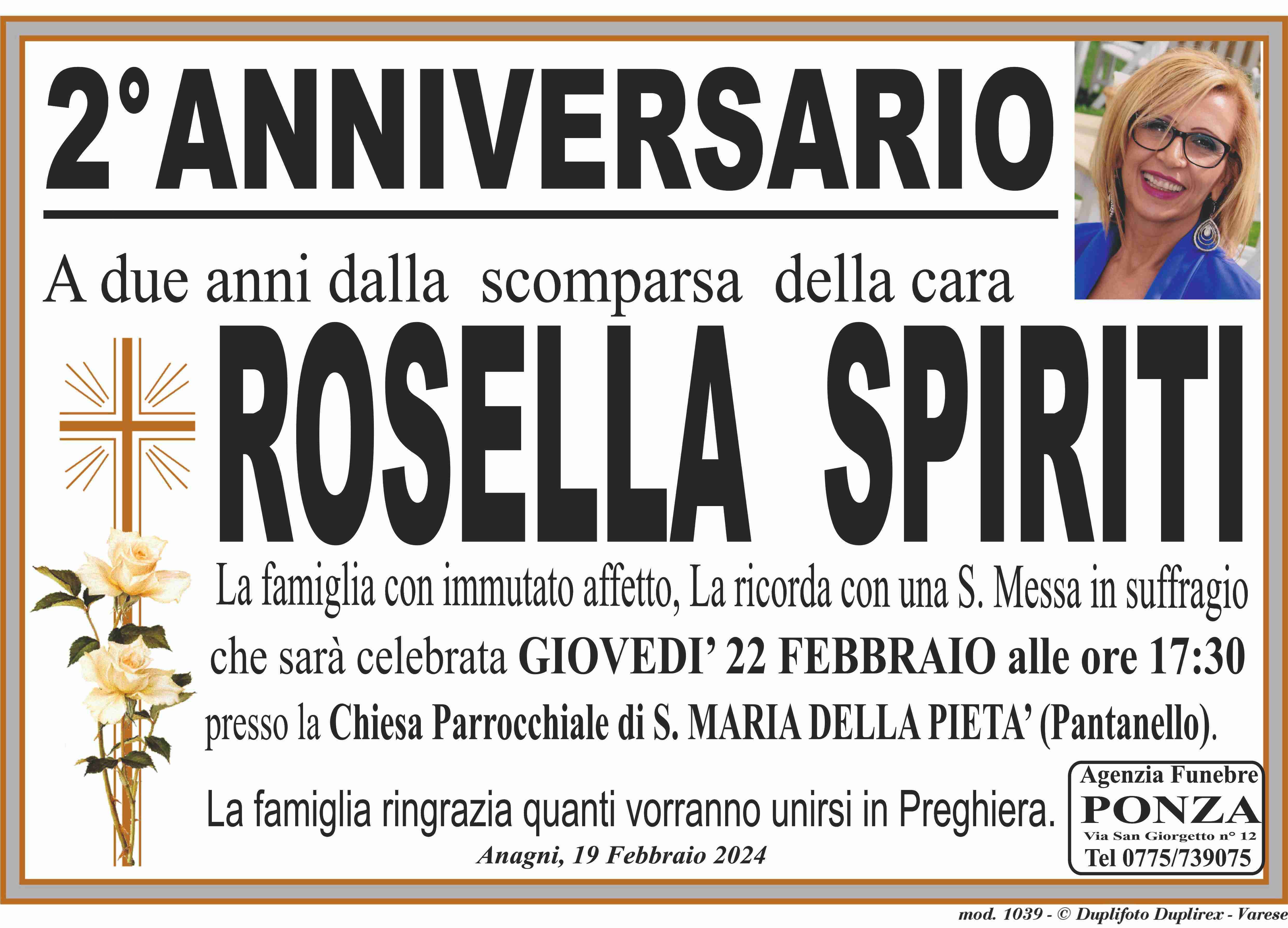 Rosella Spiriti