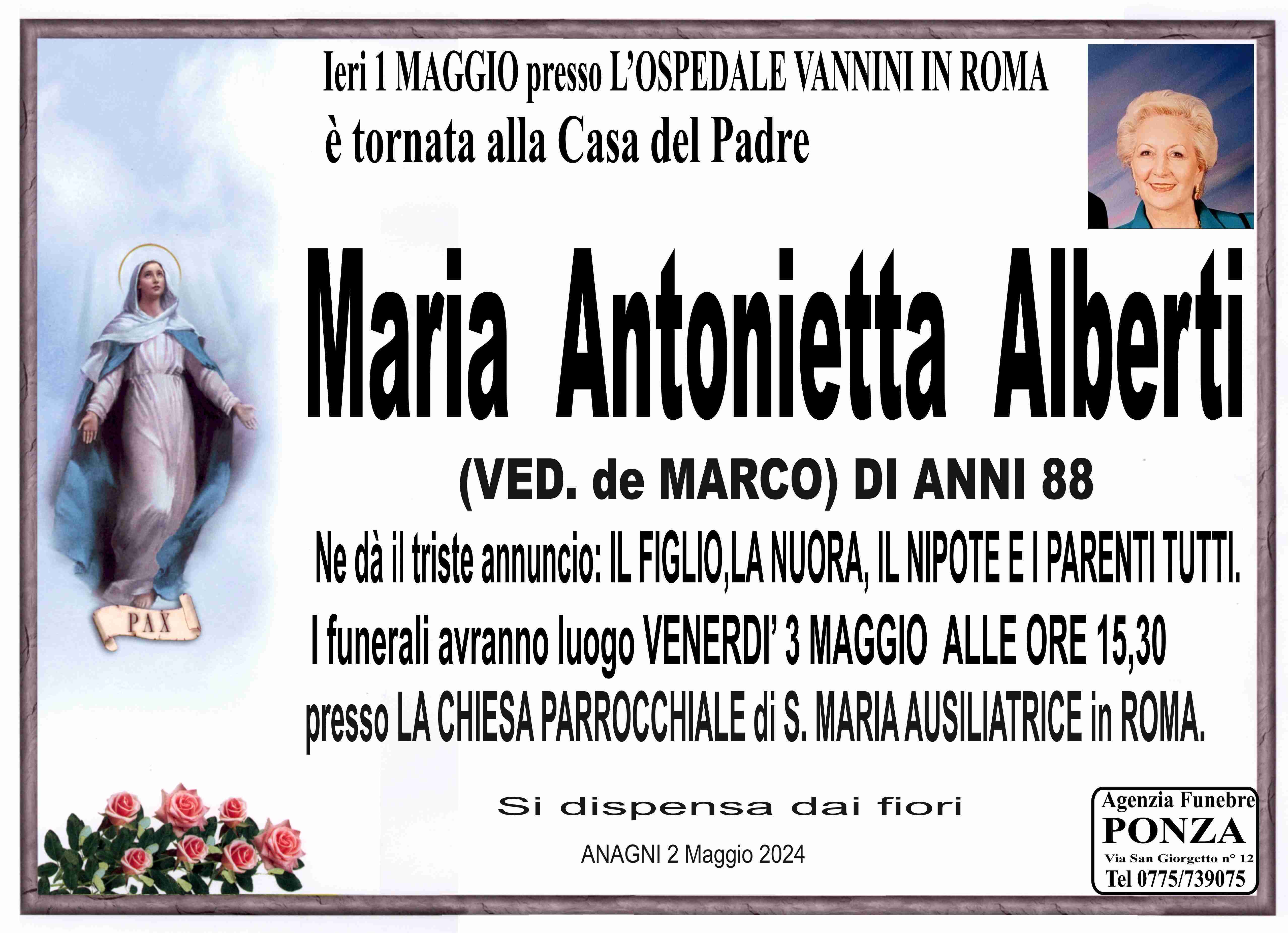 Maria Antonietta Alberti