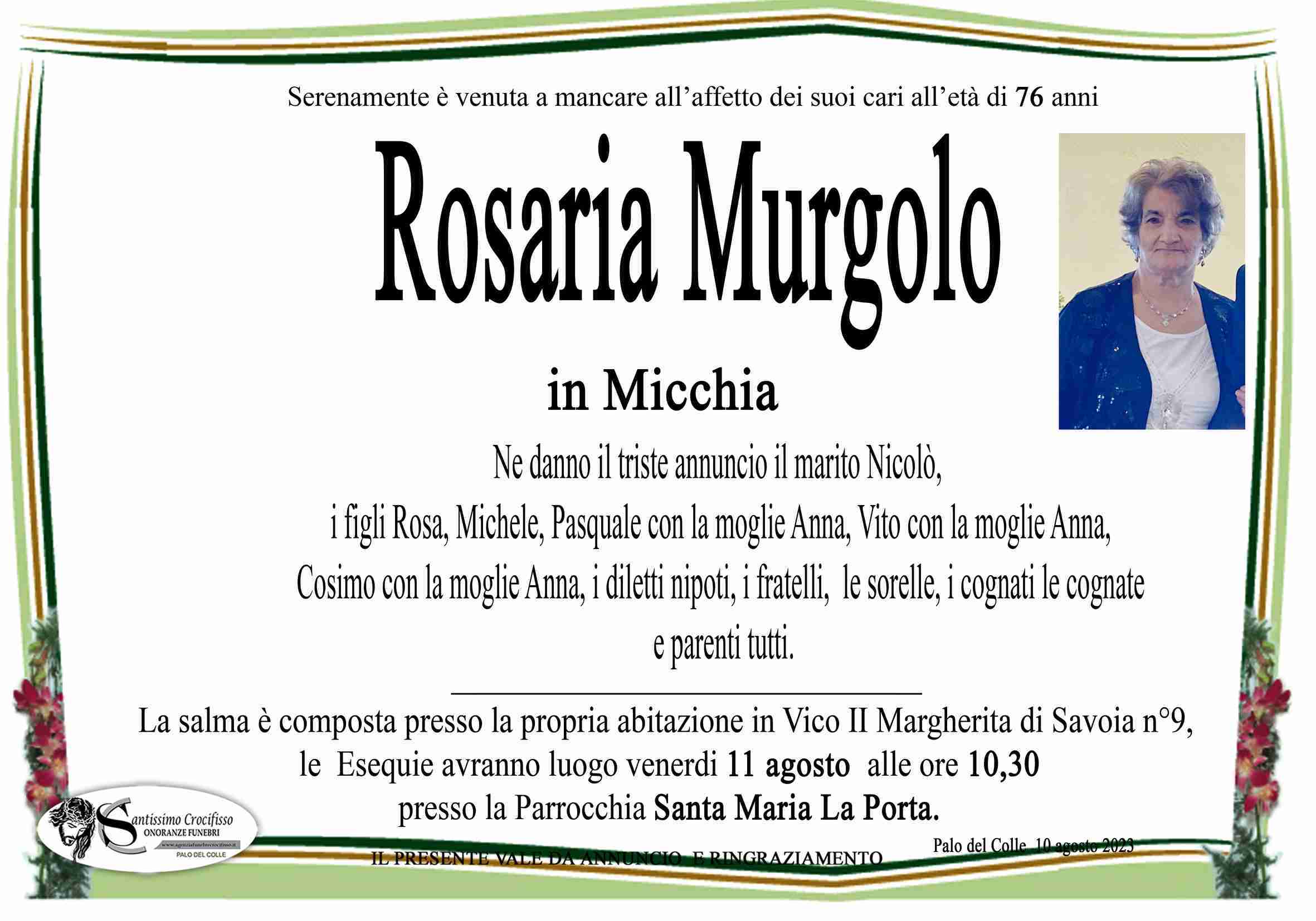 Rosaria Murgolo