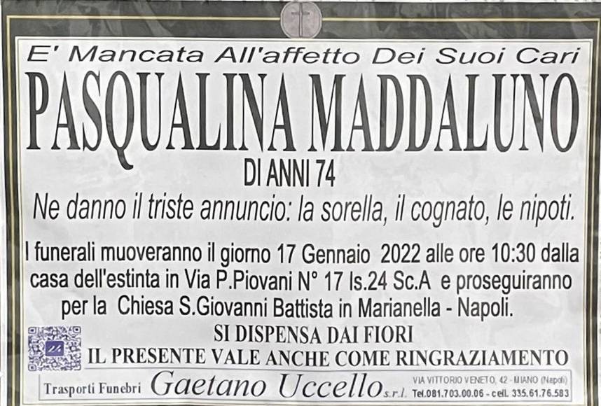 Pasqualina Maddaluno