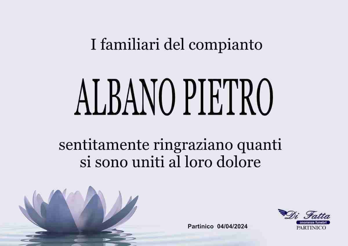 Pietro Albano