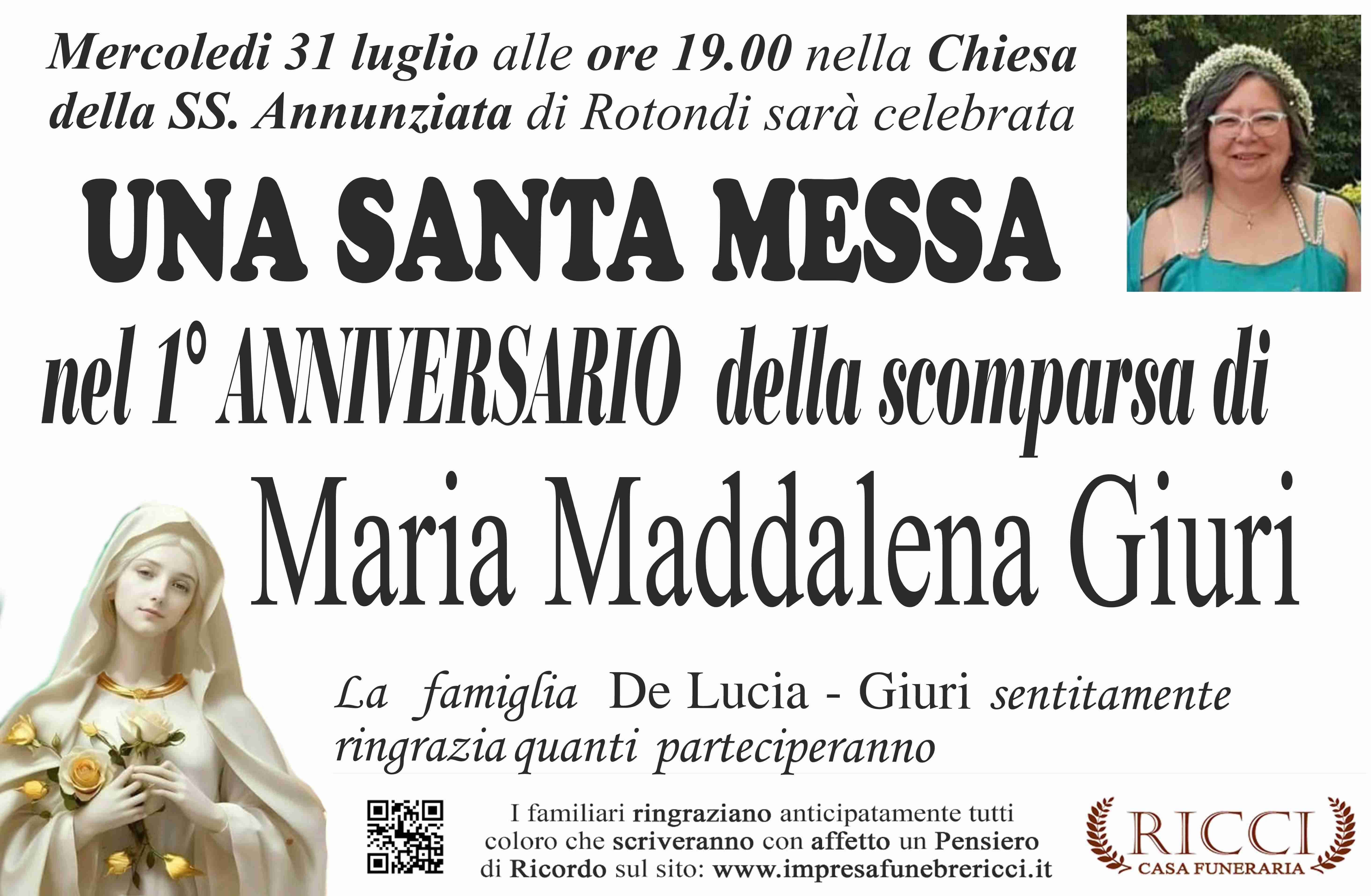 Maria Maddalena Claudia