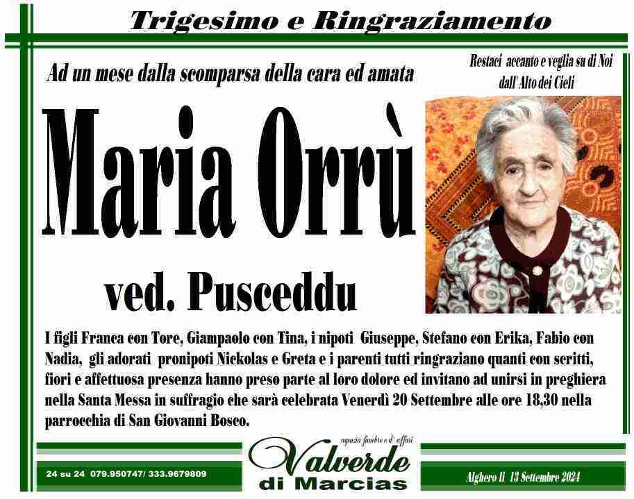 Maria Orru'