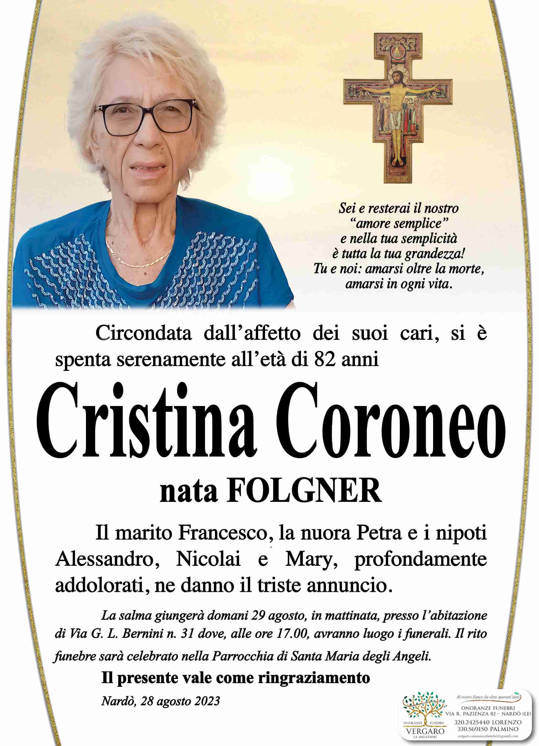 Cristina Coroneo