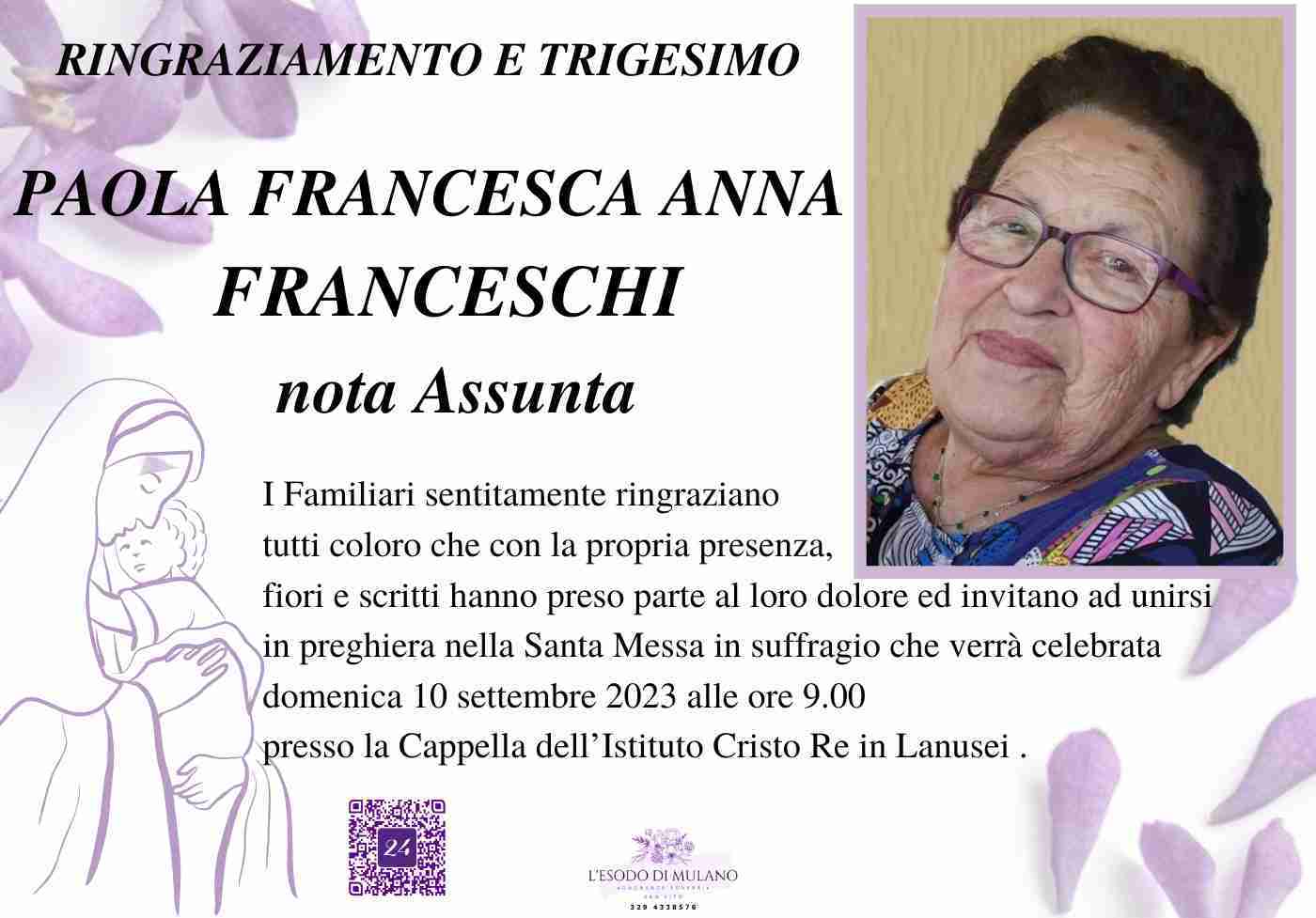 Paola Francesca Anna Franceschi