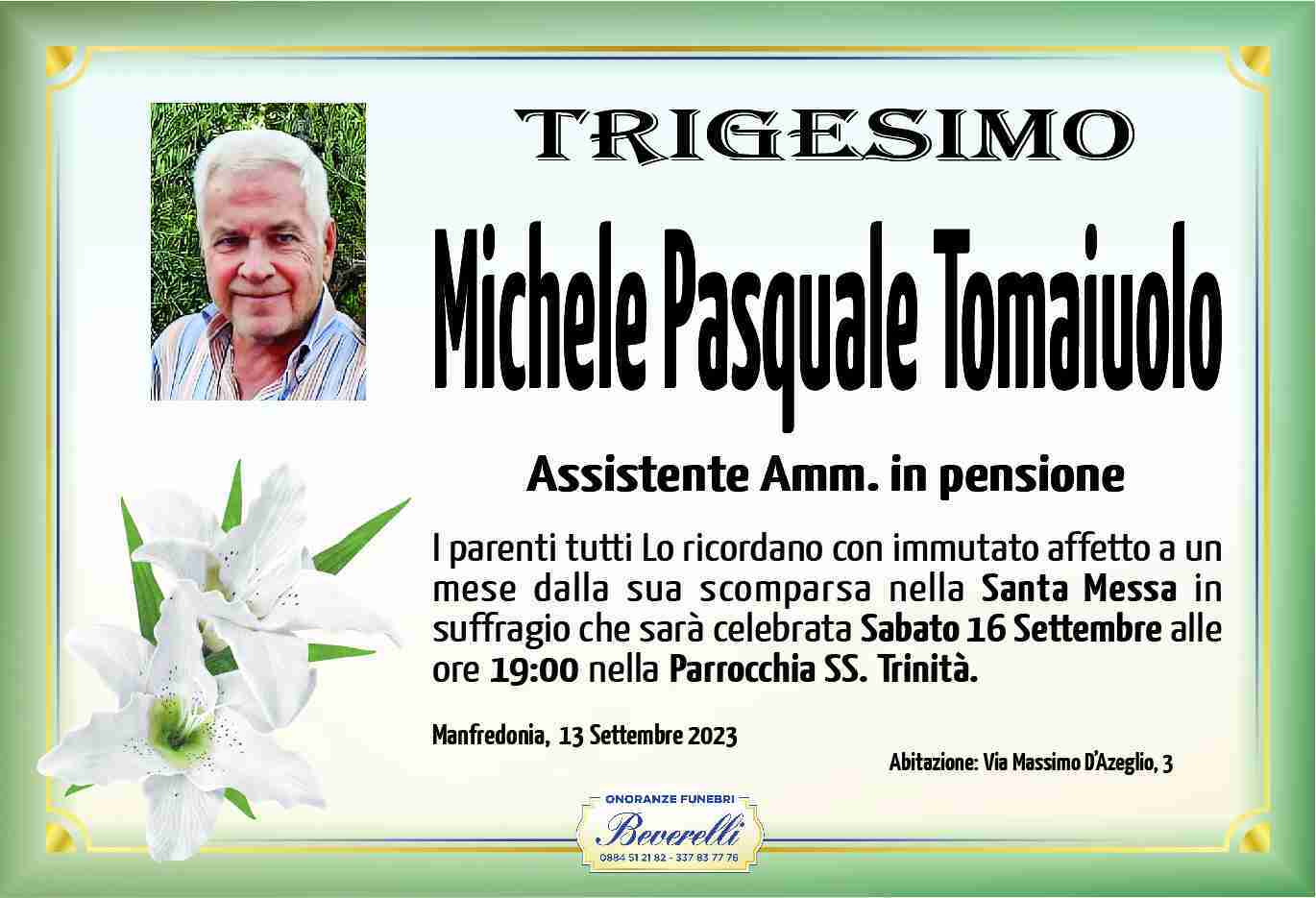 Michele Pasquale Tomaiuolo